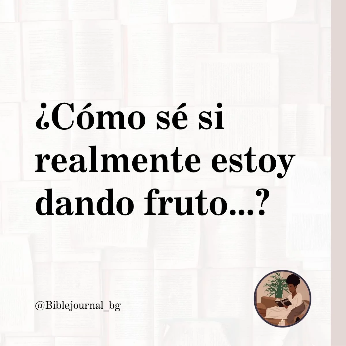 Si permaneces en Jes&uacute;s, el fruto ser&aacute; evidente🌾