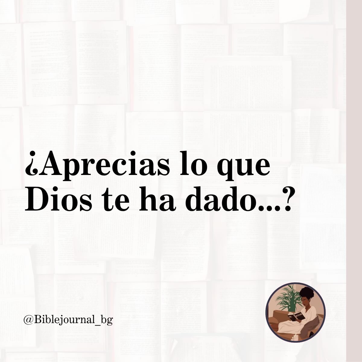 No todo lo que viene de Dios es autom&aacute;ticamente valorado. Jes&uacute;s mismo habl&oacute; de no dar lo sagrado a quienes no lo aprecian. Eso nos confronta: c&oacute;mo estoy tratando lo que Dios me ha dado?

Dios sigue dando, pero tambi&eacute