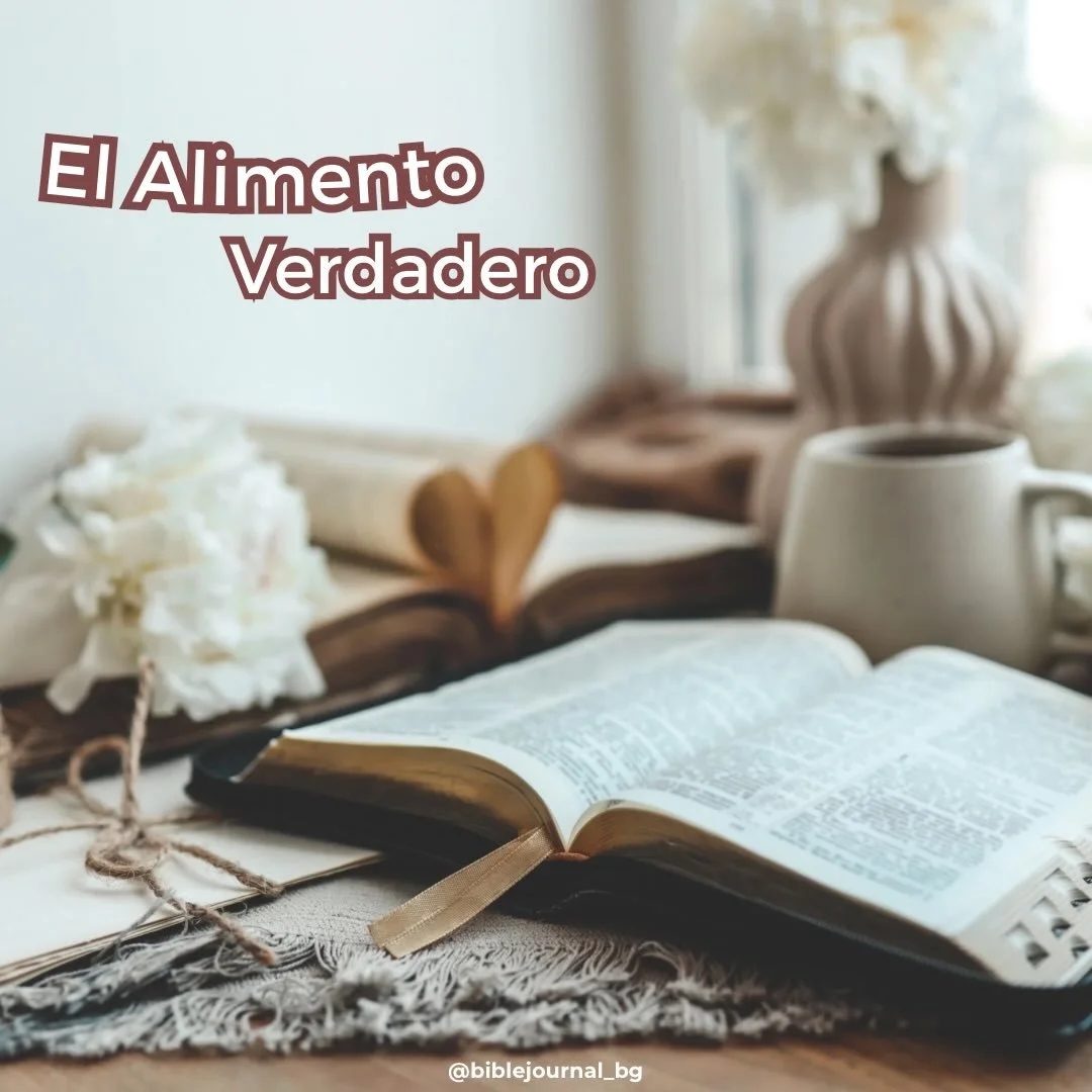 Salgamos del estado de desnutrici&oacute;n espiritual y volvamos al alimento verdadero 🌱📖
