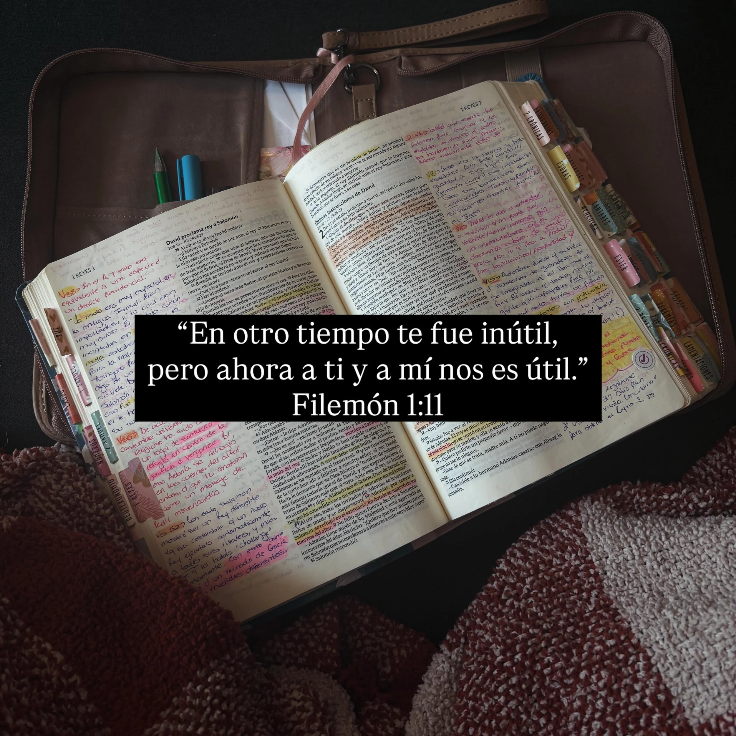 Lo que antes fue considerado in&uacute;til, en Cristo puede volverse &uacute;til, restaurado y con prop&oacute;sito 🫀🫶