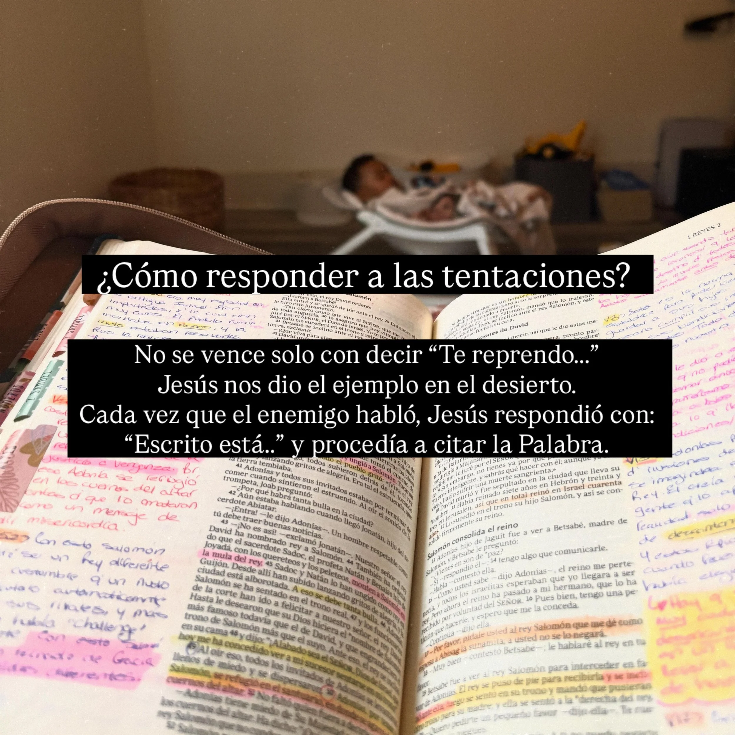 &amp; tu c&oacute;mo respondes? La victoria no est&aacute; en frases vac&iacute;as, sino en una vida cimentada en la verdad 🌾