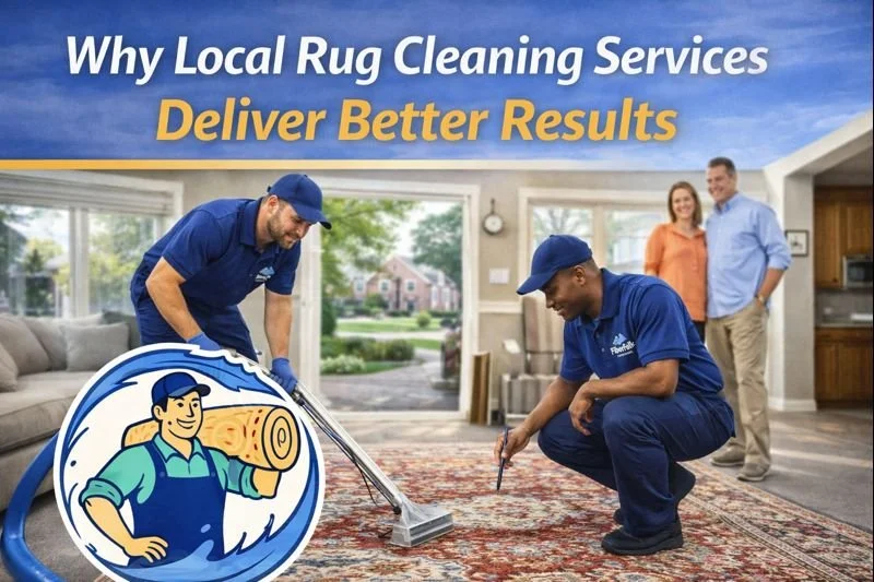 Why Local Rug Cleaning Services Deliver Better Results