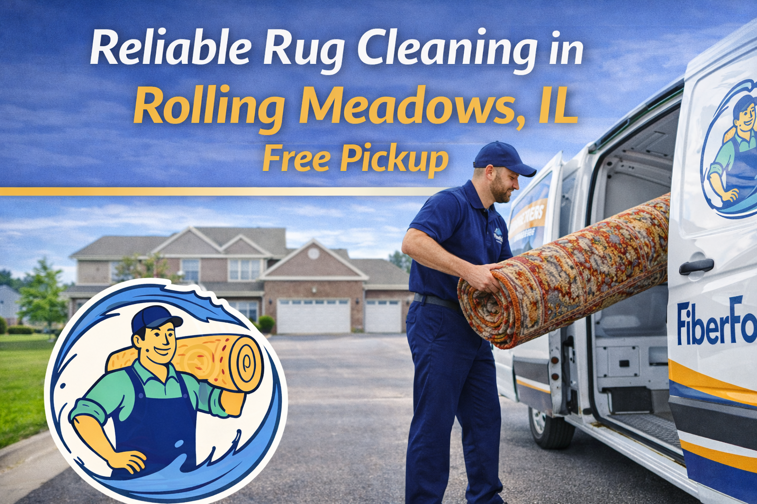 Reliable Rug Cleaning in Rolling Meadows, IL Free Pickup