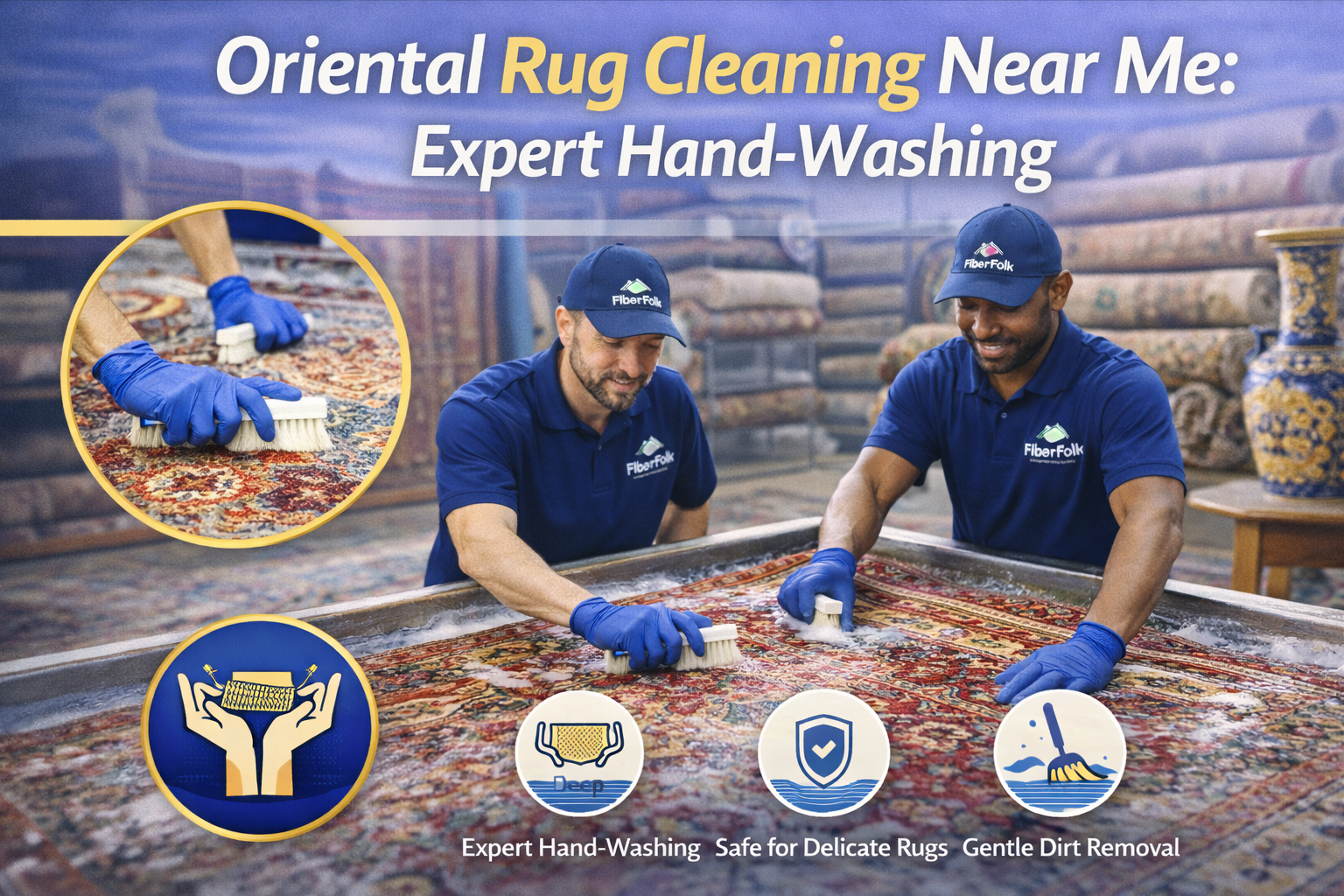 Oriental Rug Cleaning Near Me: Expert Hand-Washing