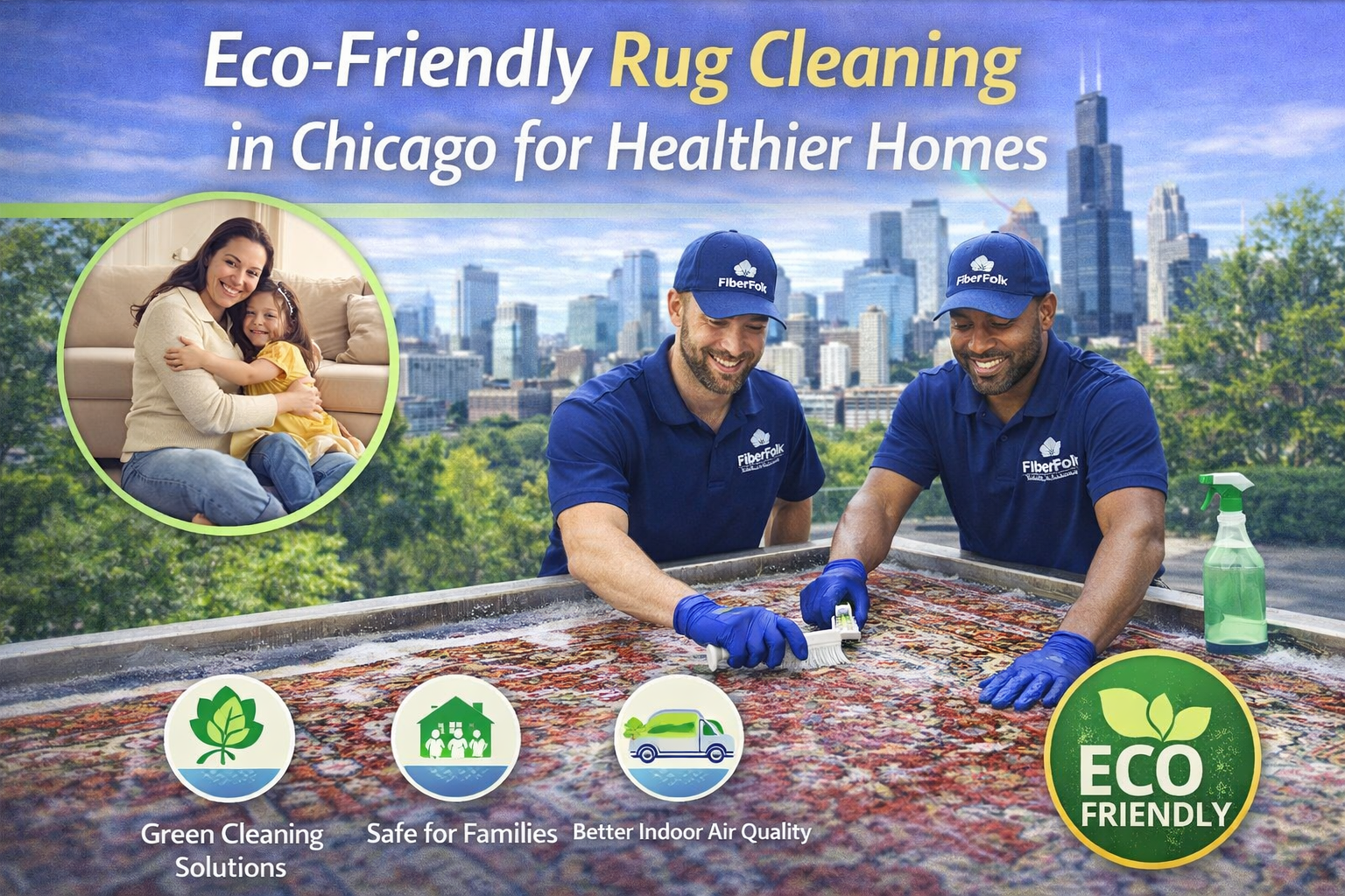 Eco-Friendly Rug Cleaning in Chicago for Healthier Homes