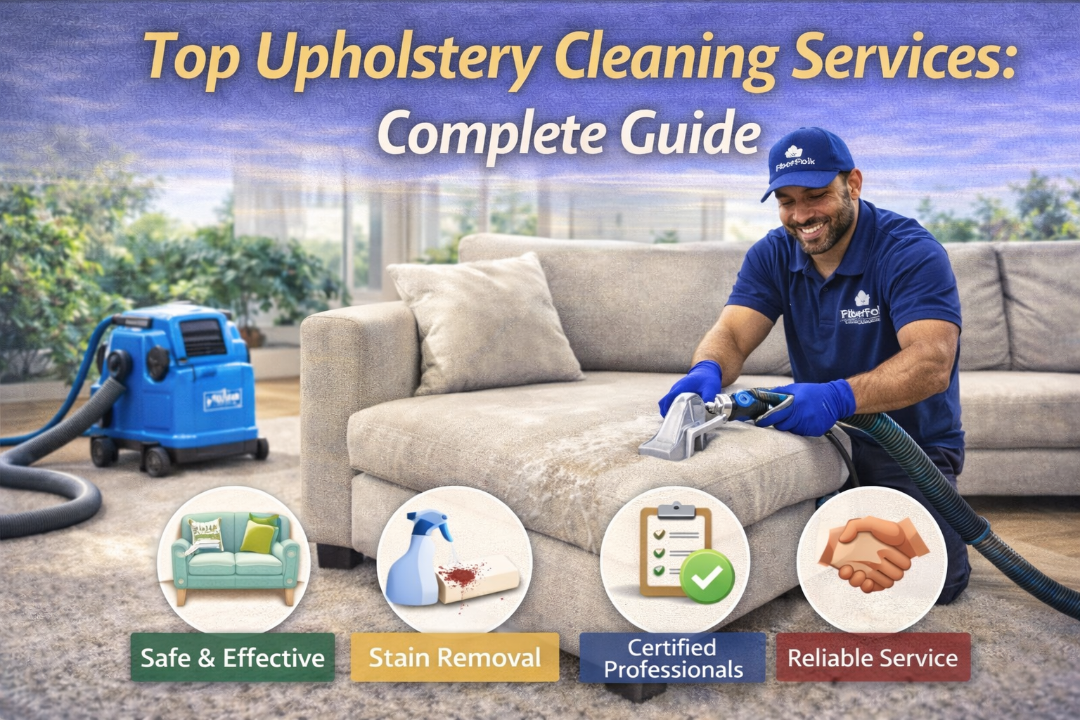 Top Upholstery Cleaning Services: Complete Guide