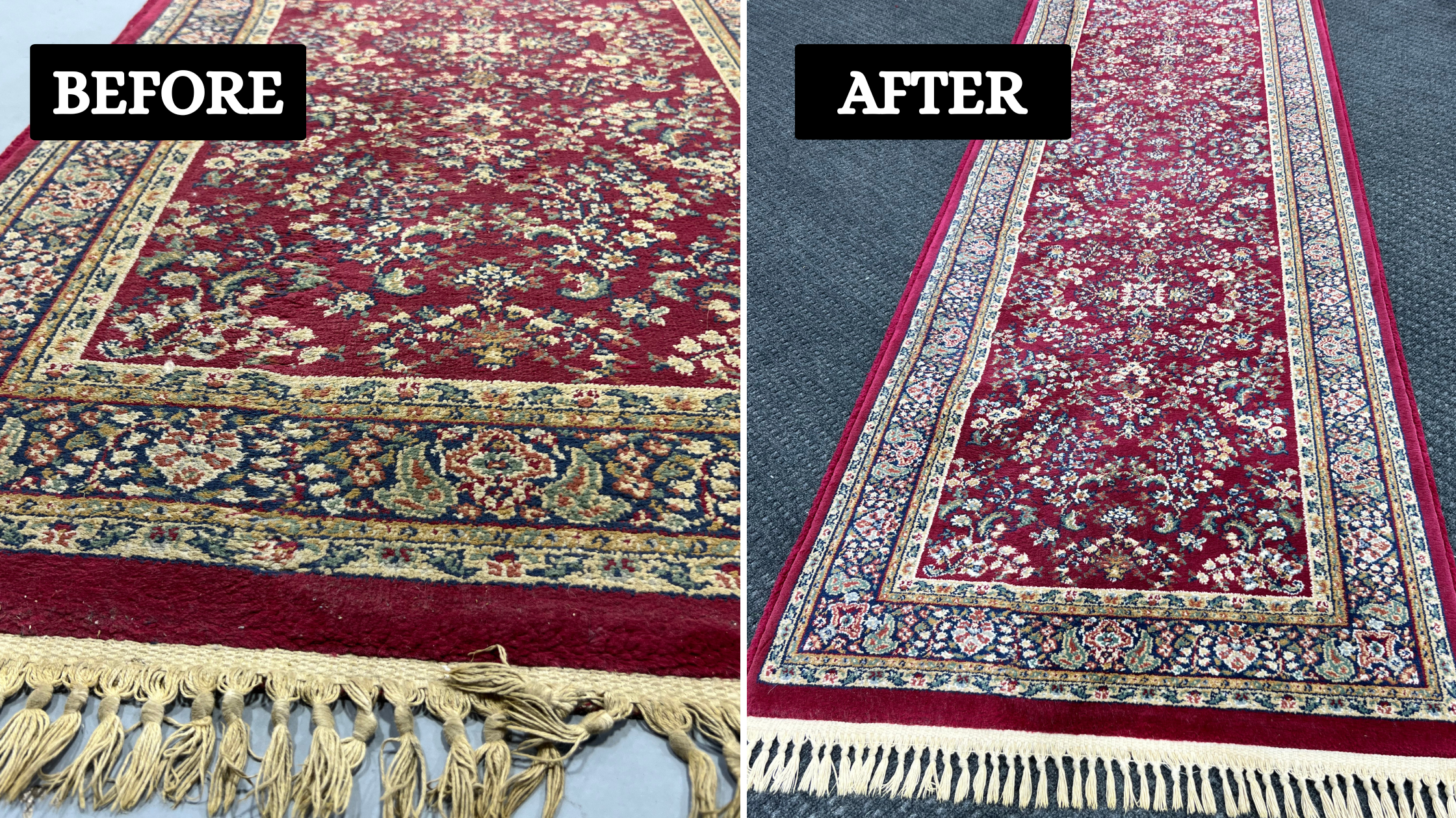 Professional rug cleaning pickup and delivery Chicago suburbs