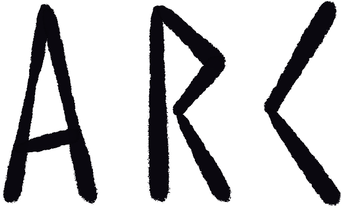 Hand-drawn “ARC Sign-Up” title in Norse-inspired lettering, part of Eira Simmer’s Norse Romantic Fantasy website for early reader copies.