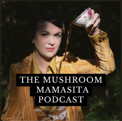 Image of a lady holding a tea kettle