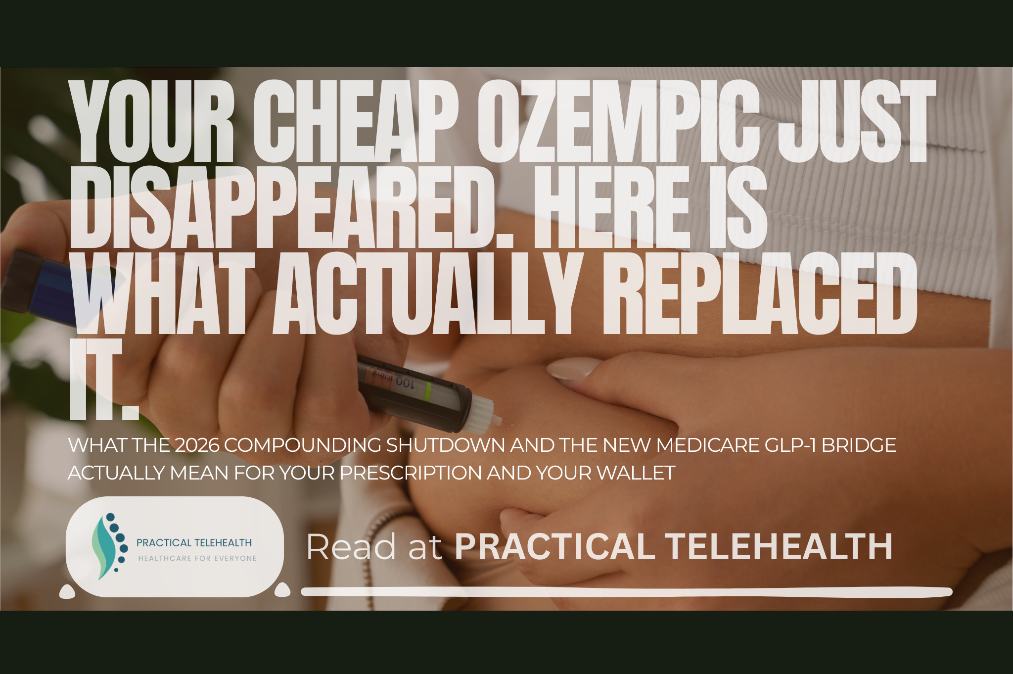Your Cheap Ozempic Just Disappeared. Here Is What Actually Replaced It.