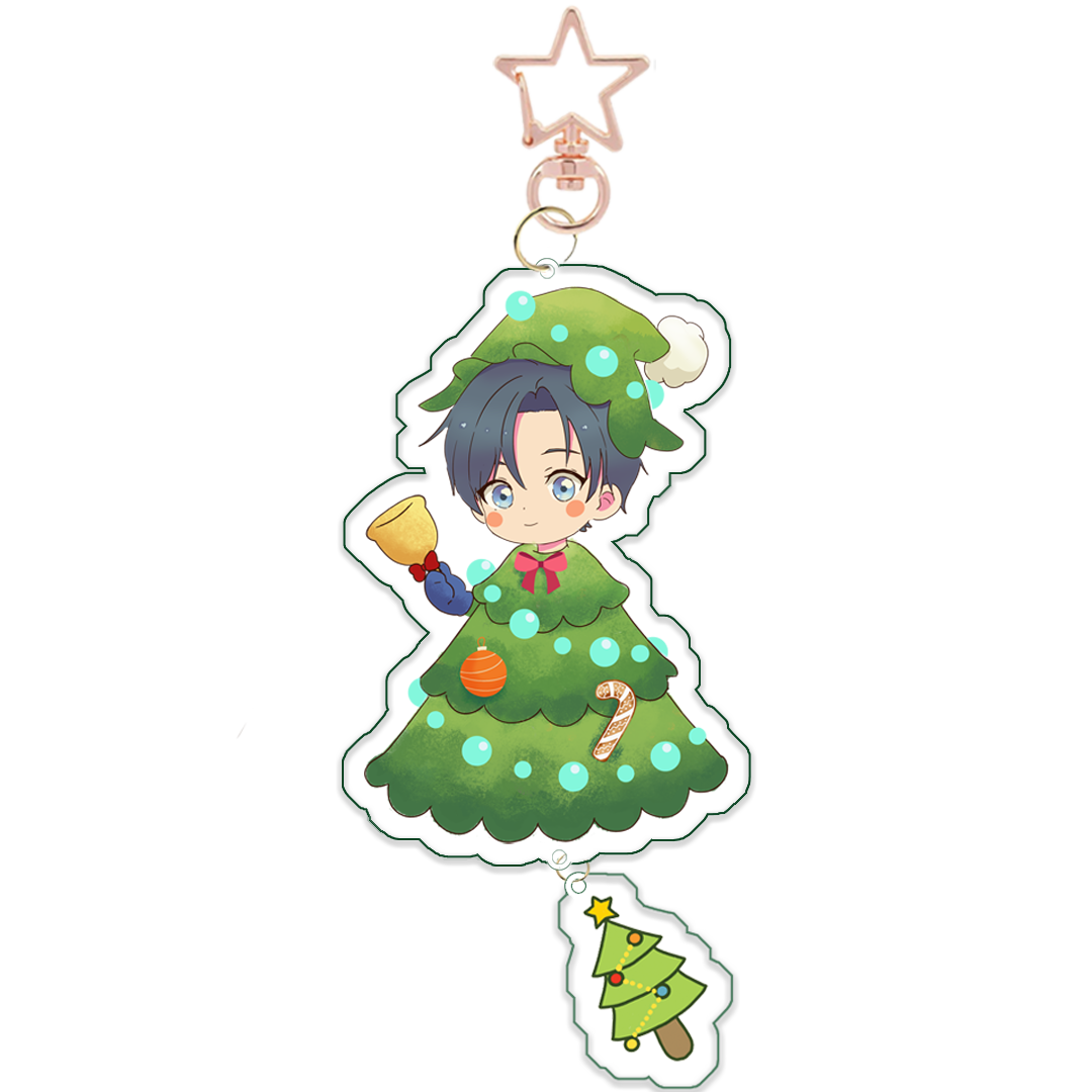 Christmas Tree Marko Acrylic Keychain