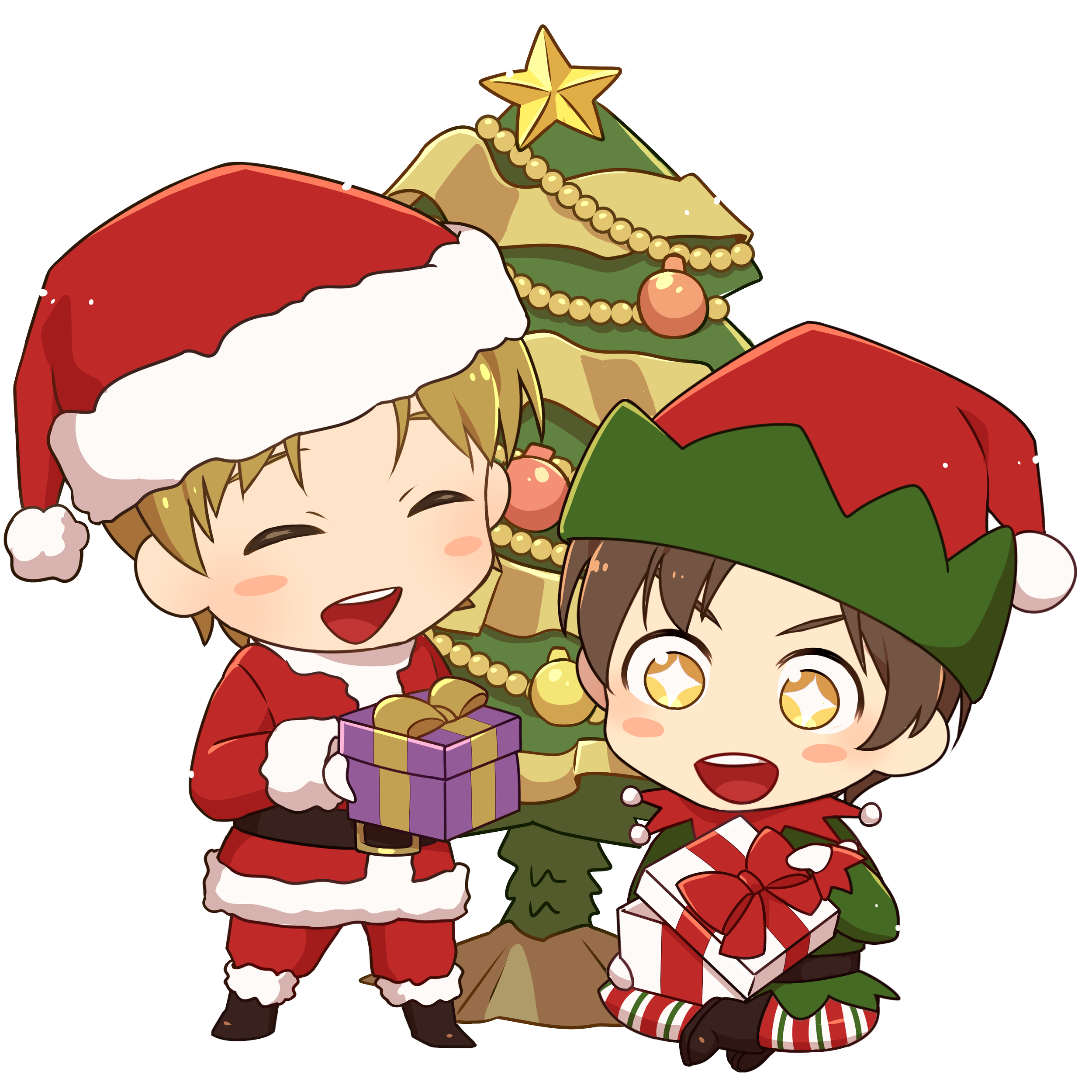Christmas Day Acrylic Keychain