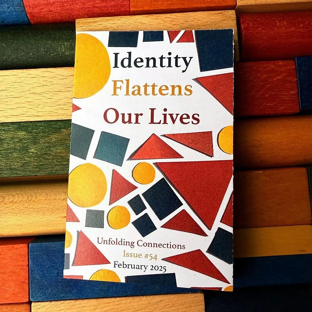 We would have called this zine &ldquo;Identity is a Poor Substitute for Relating&rdquo; but Kim TallBear already used that title for her chapter, which deeply inspired this zine :) 
.
This might look like a departure from our more-than-human zines li