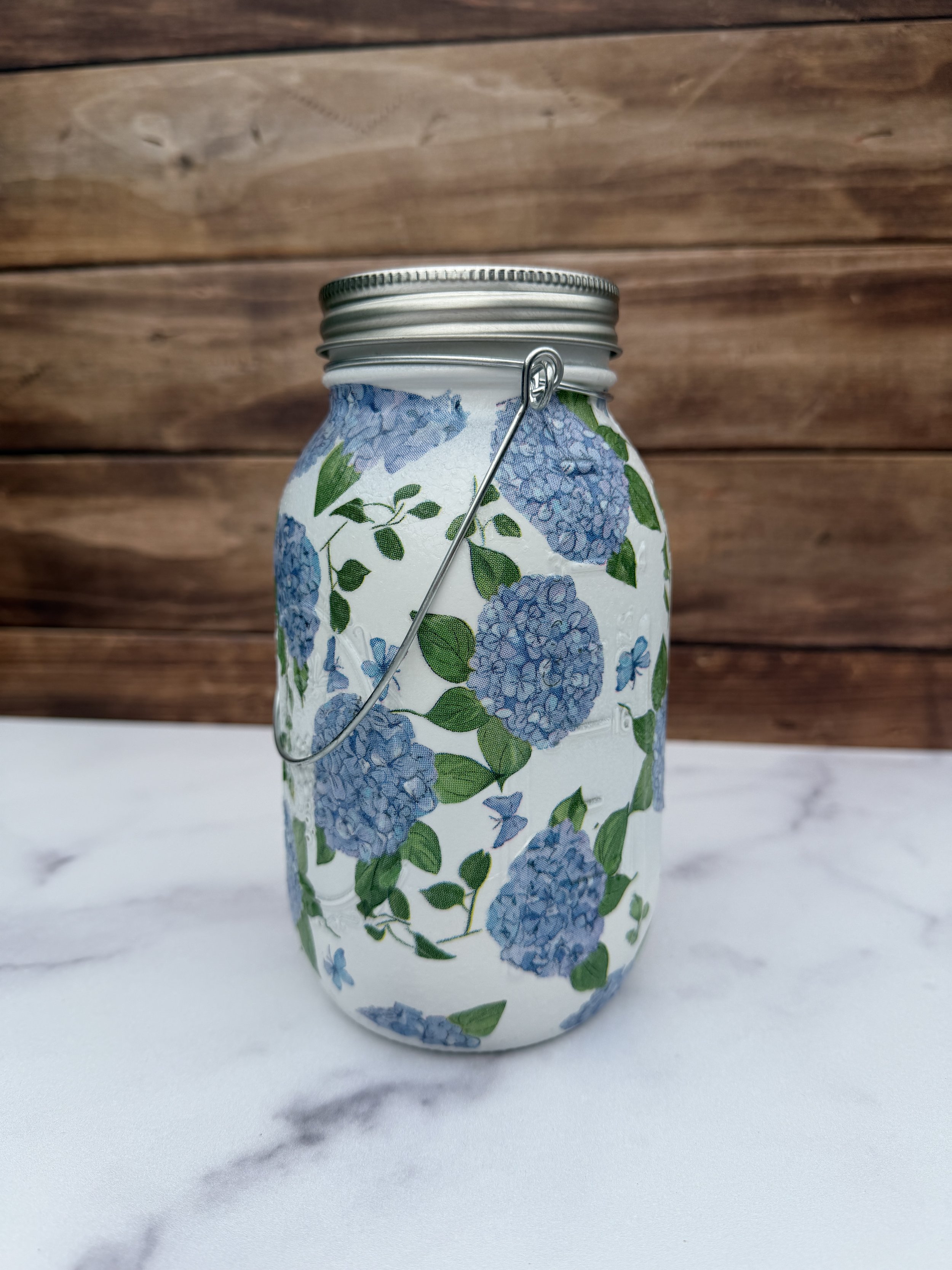 Tall Ball Jar Lantern