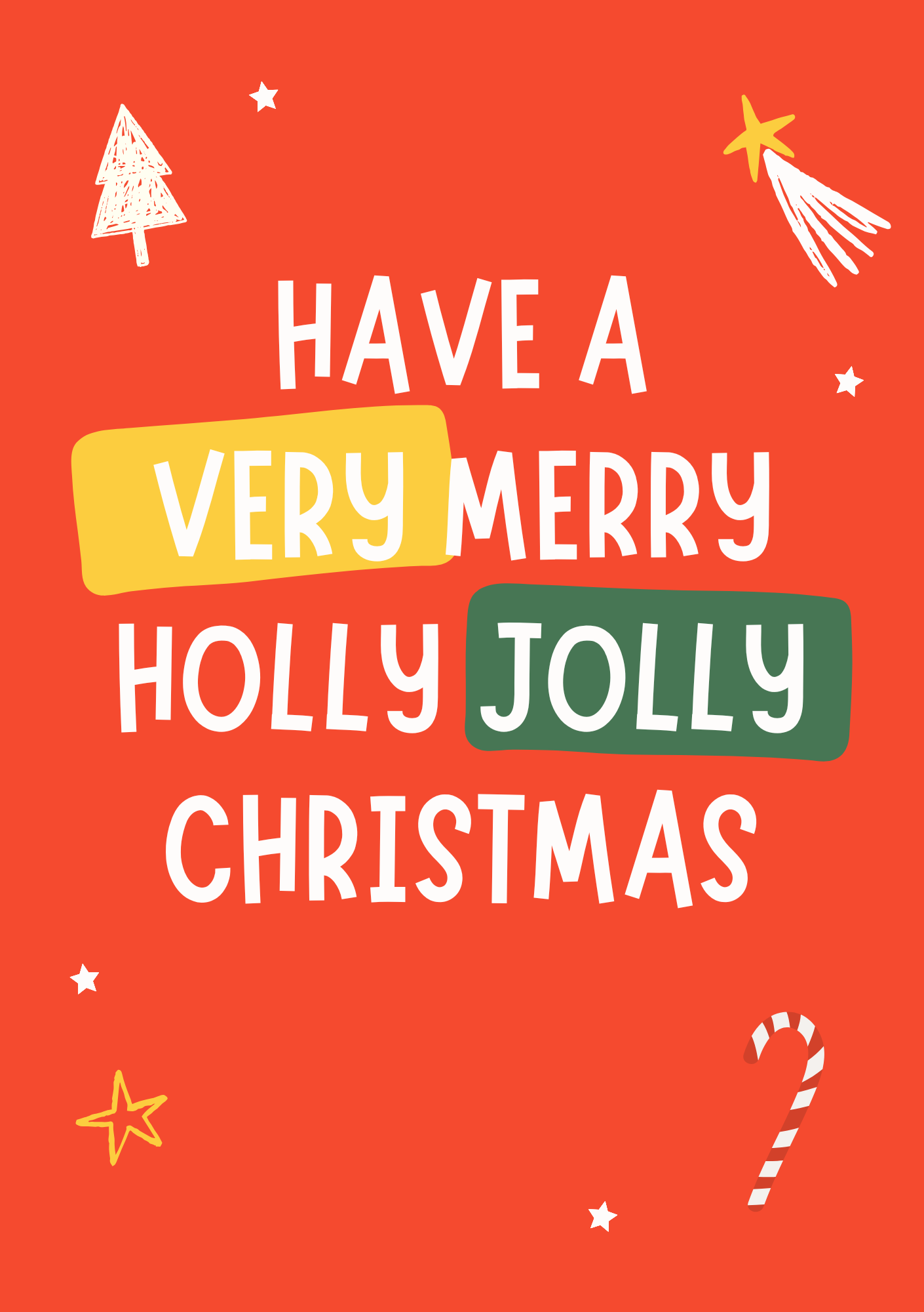 Merry Jolly card