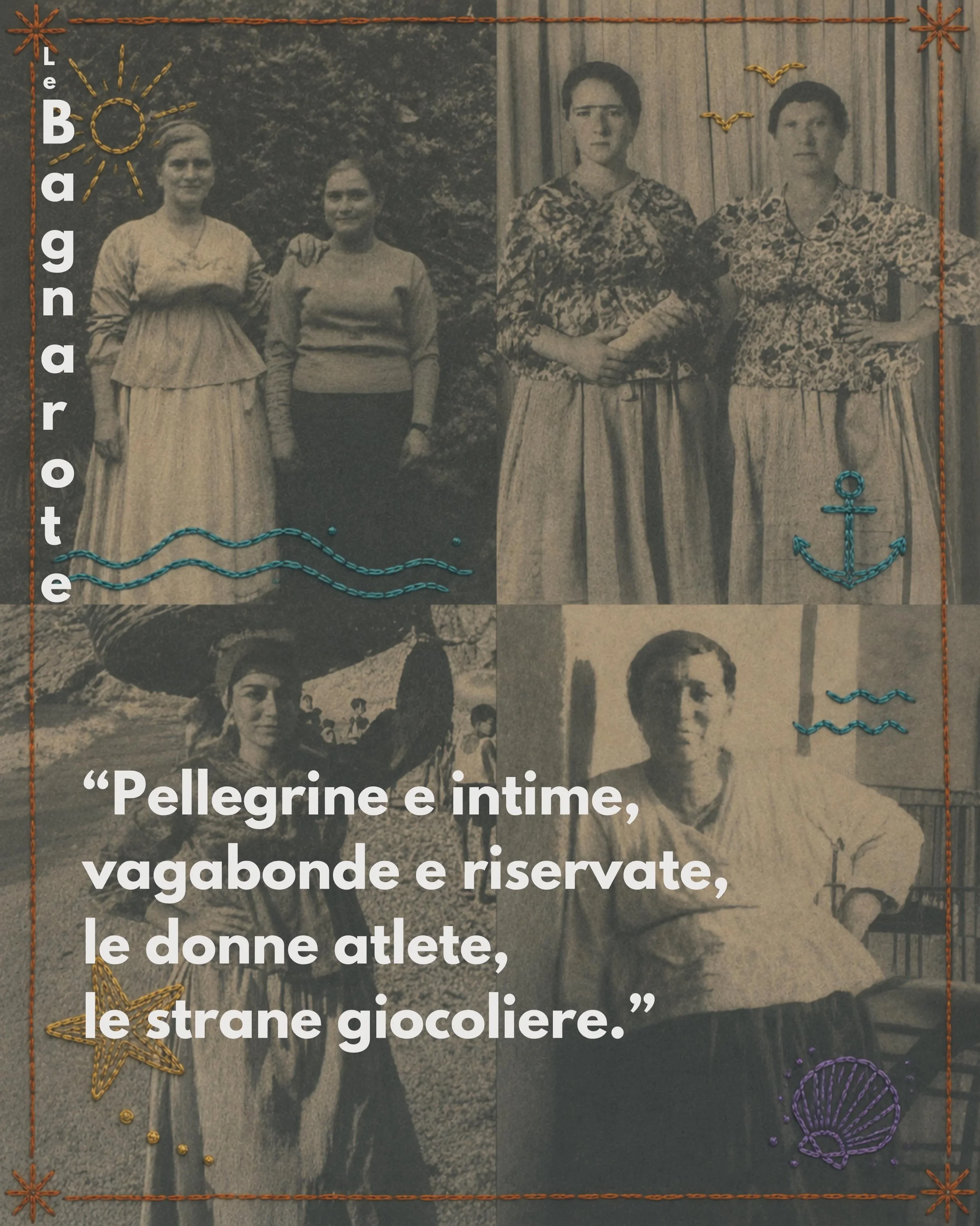Di recente, da una vecchia libreria, &egrave; saltato fuori un libro intitolato: 
&ldquo;Le Bagnarote di Gioja. Una storia al femminile nel territorio gioiese&rdquo;. 

Lo hanno scritto Carmelina Giacobbe e Franca Balsamo de Luca (per noi, sempliceme