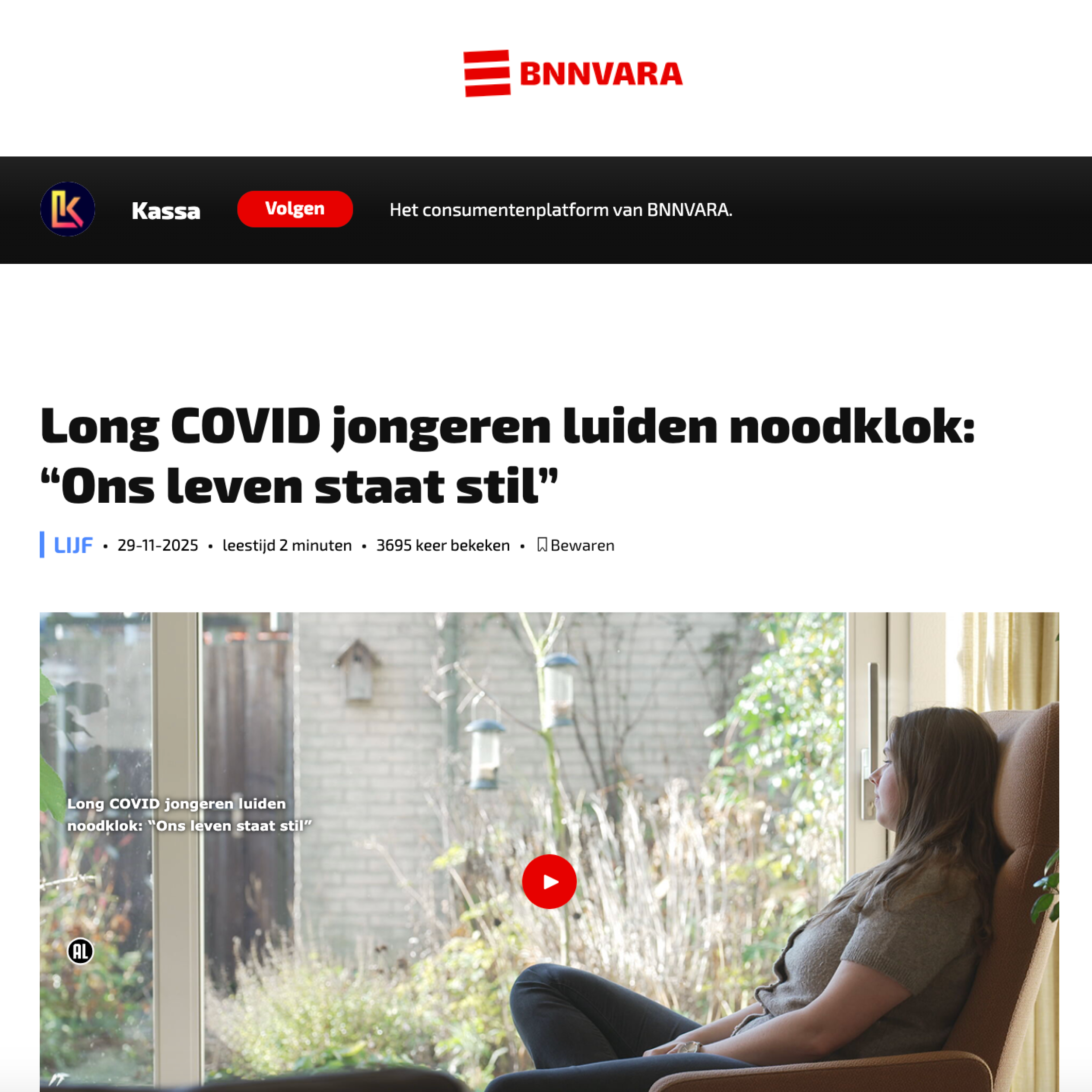 29 november 2025 - Kassa uitzending