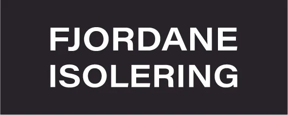 Negativ logo for Fjordane Isolering