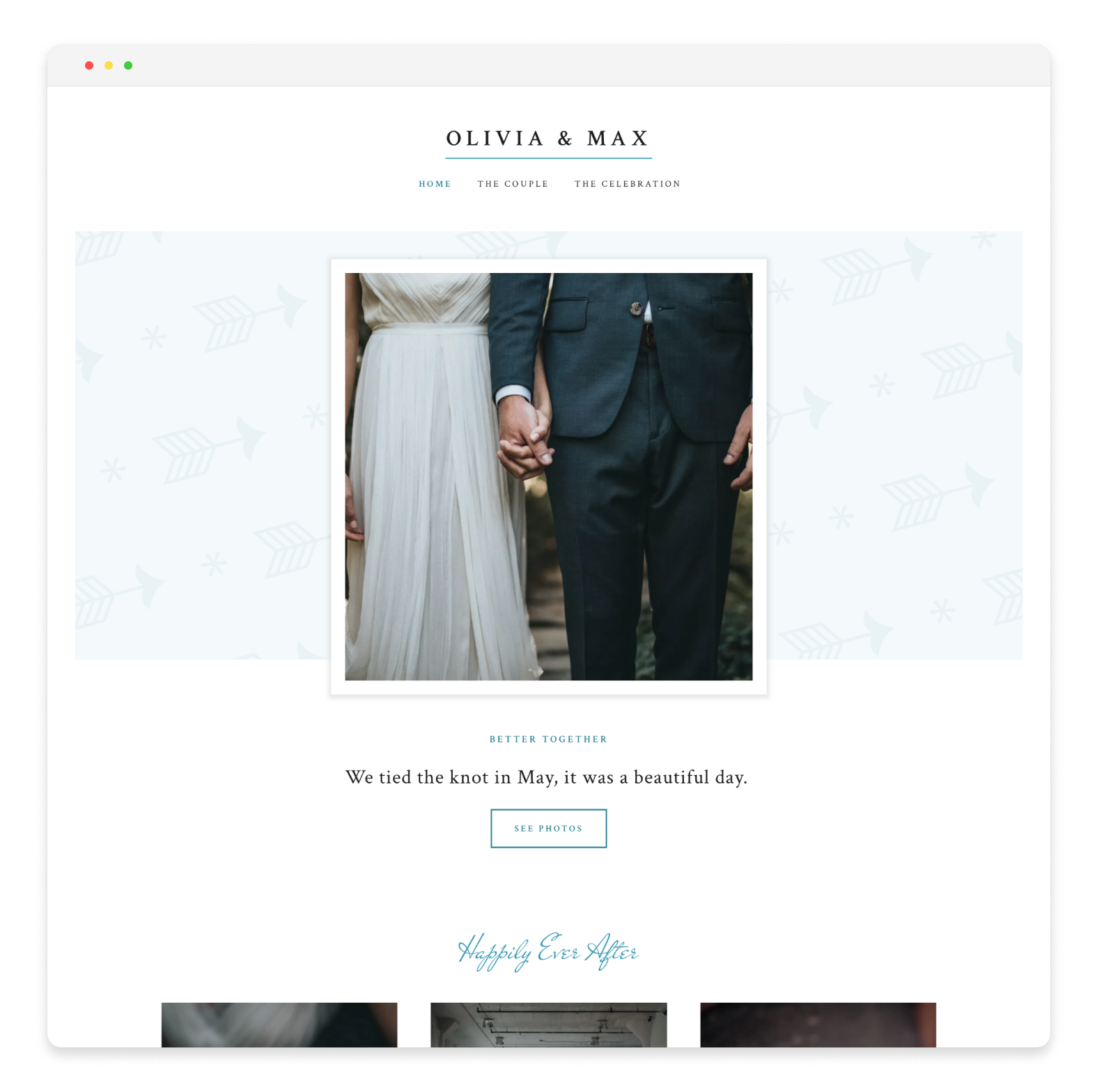 Wedding Template   GoDaddy Website Builder
