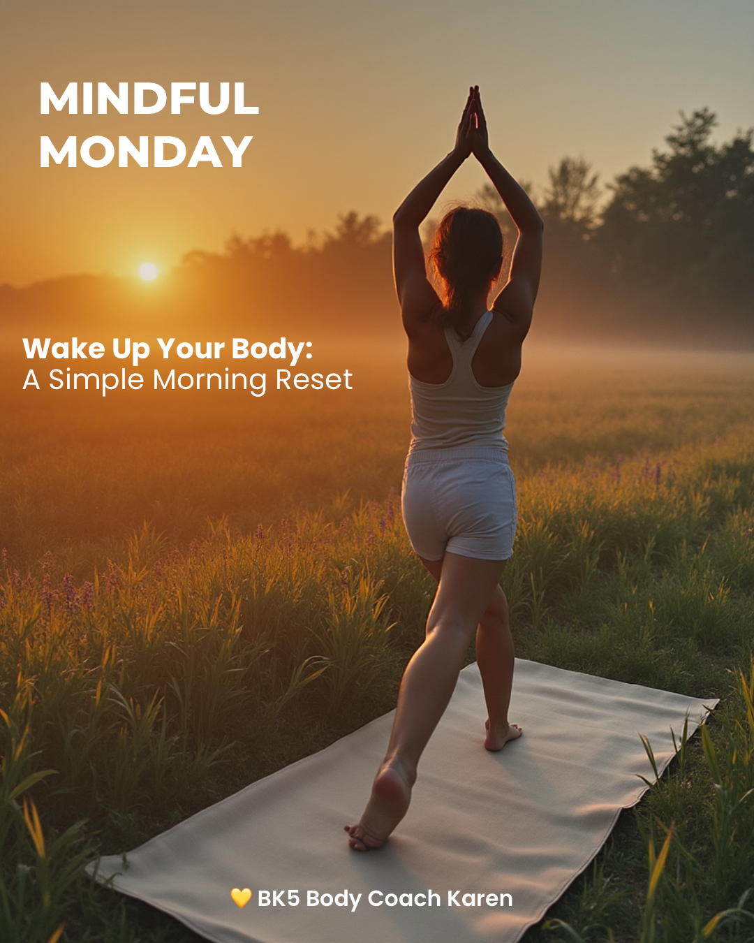 Wake Up Your Body: A Simple Morning Reset