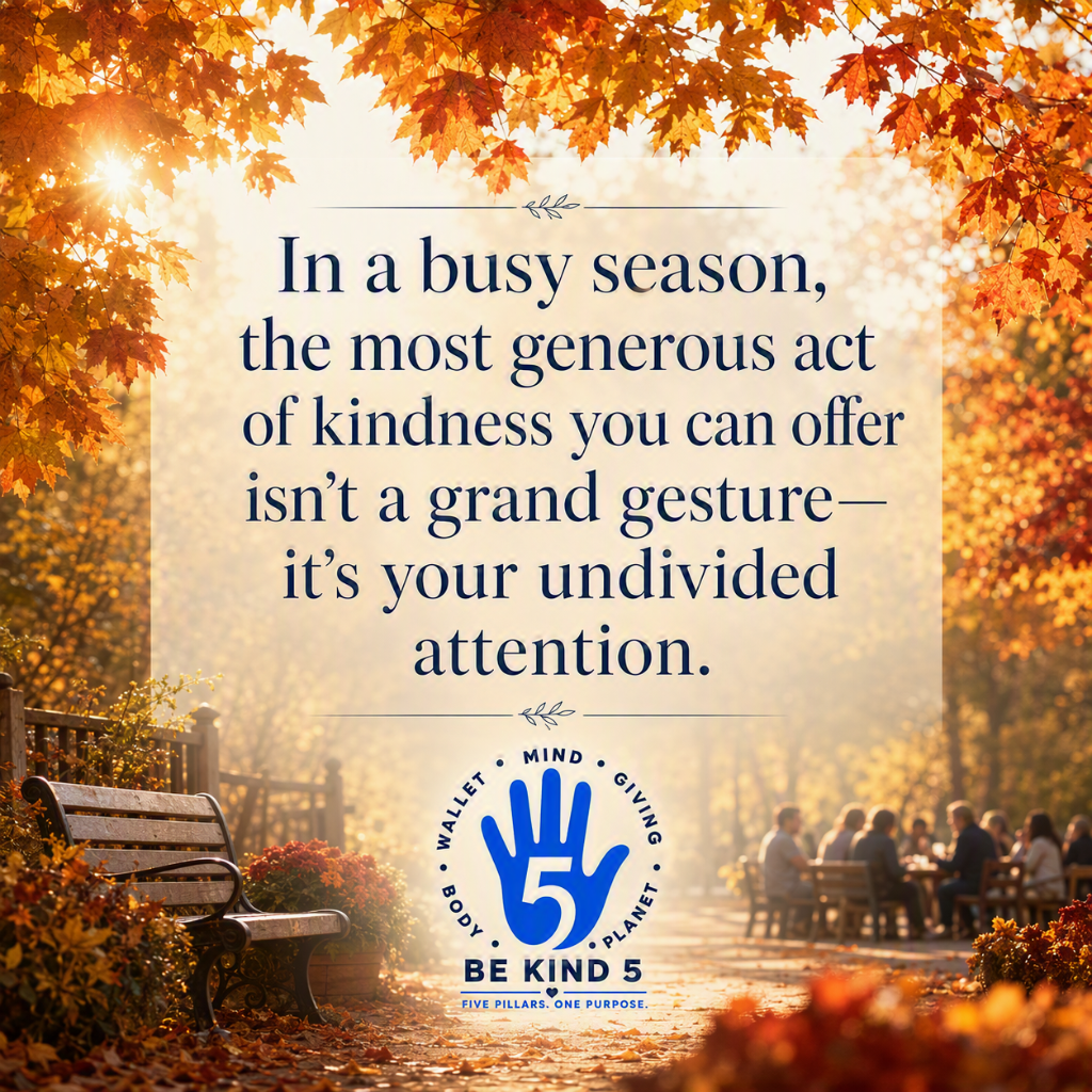 A Season of Reflection: Cultivating Gratitude and Mindful Connection