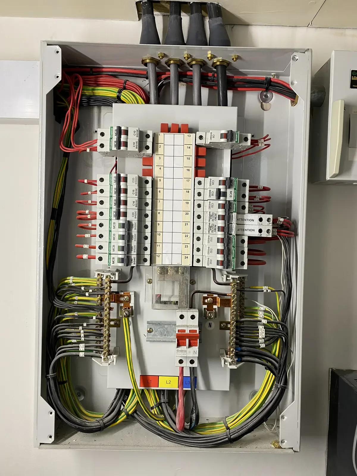 consumer unit inspection wellingborough electrical board