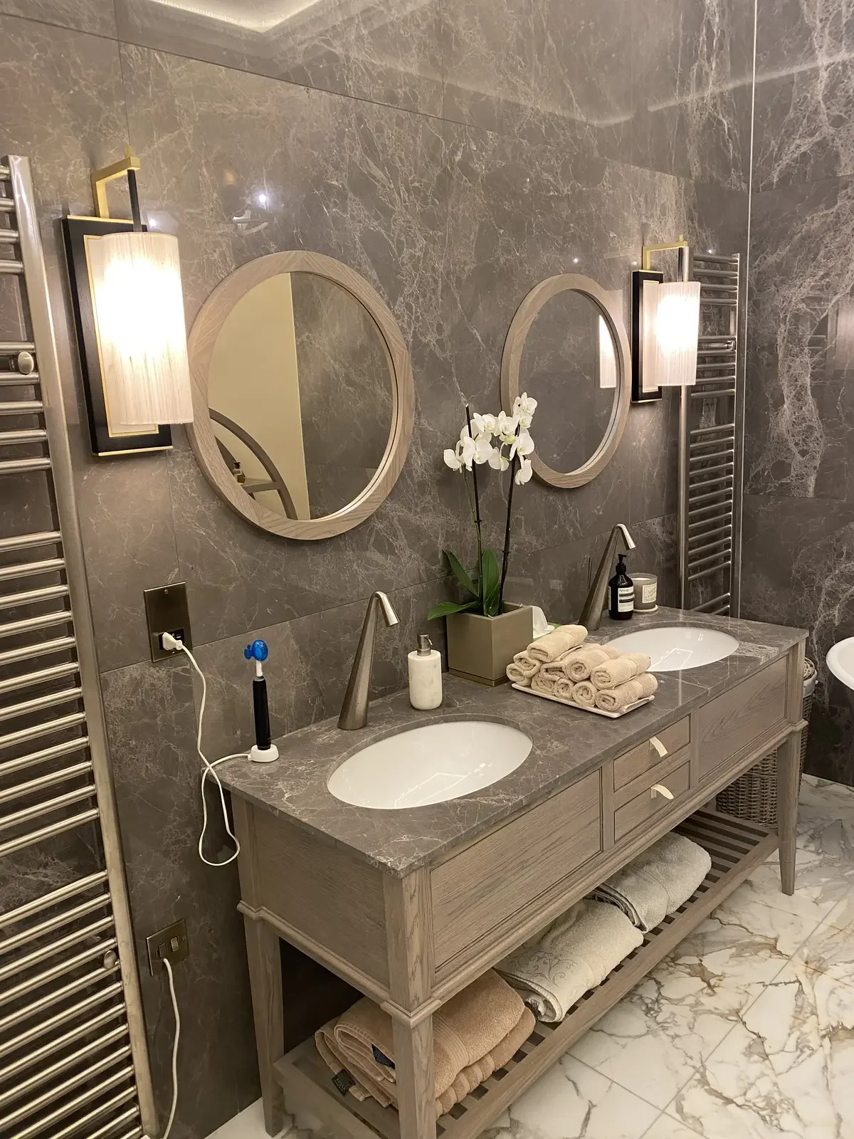 Electrician in London completing high end lighting installation