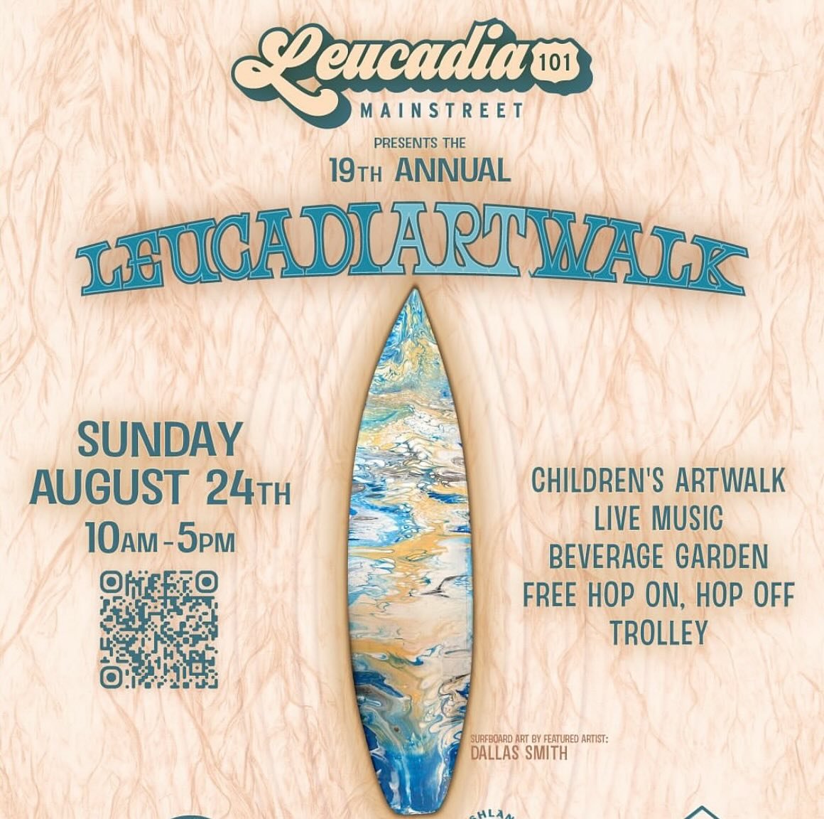 Who&rsquo;s ready to add a little art + pottery magic to their life?! We&rsquo;ll be at the Leucadia Art walk this Sunday 10-5pm, right by Lou&rsquo;s records! Come say hi with @emiliamegan ✨🎨