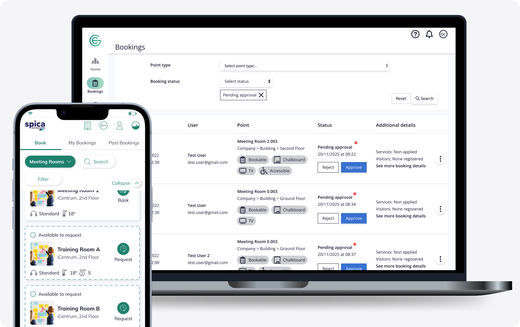 Booking Approvals