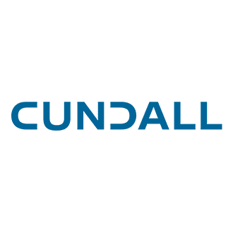 Cundall logo in blue text on a white background.
