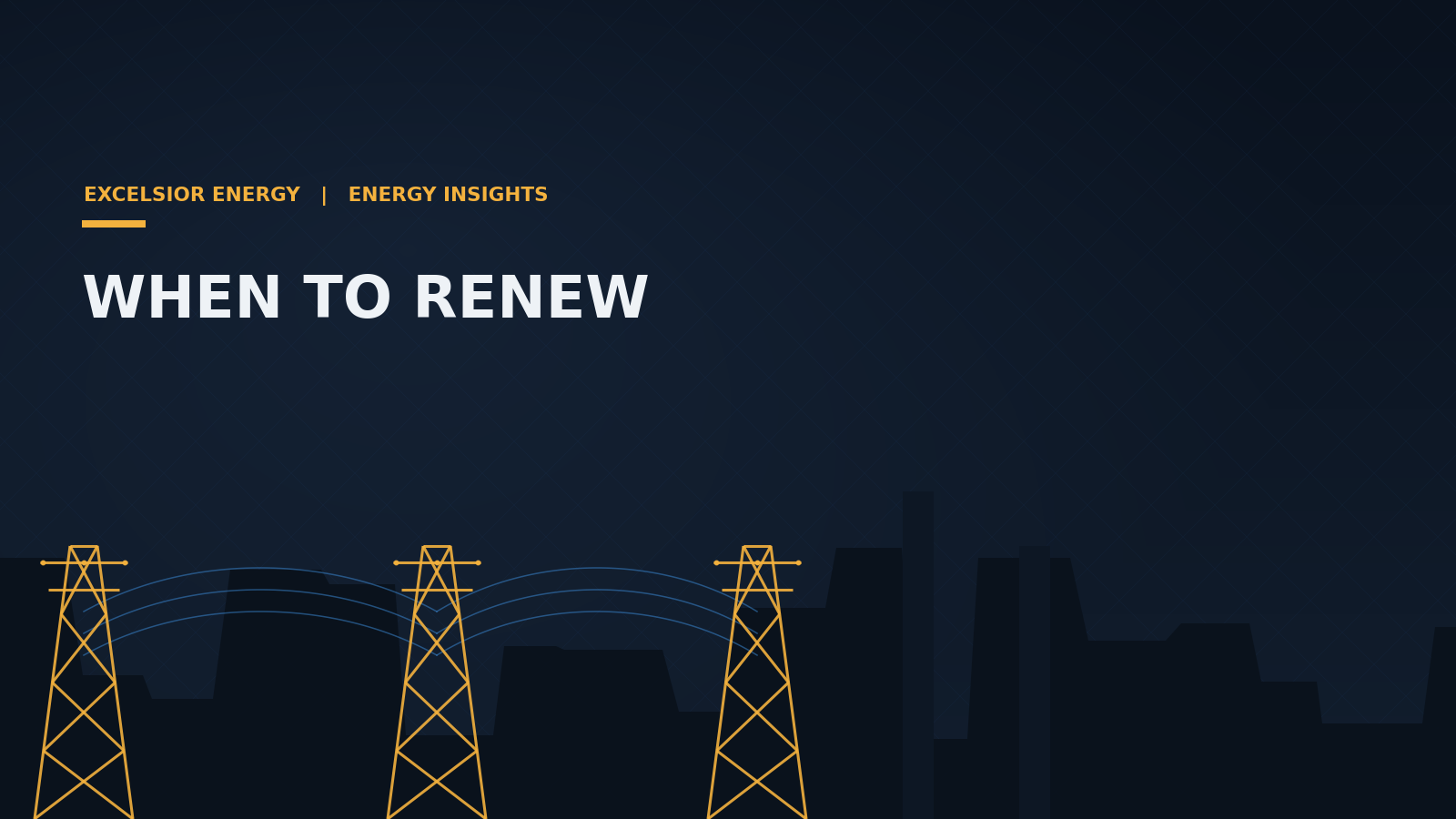 The Best Time to Renew Your Commercial Energy Contract (Hint: Not When It Expires)