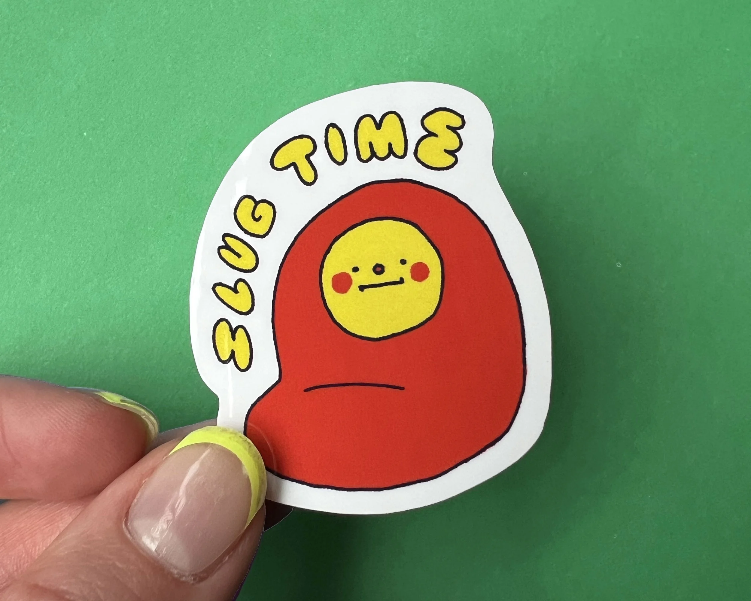 Slug Time Sticker