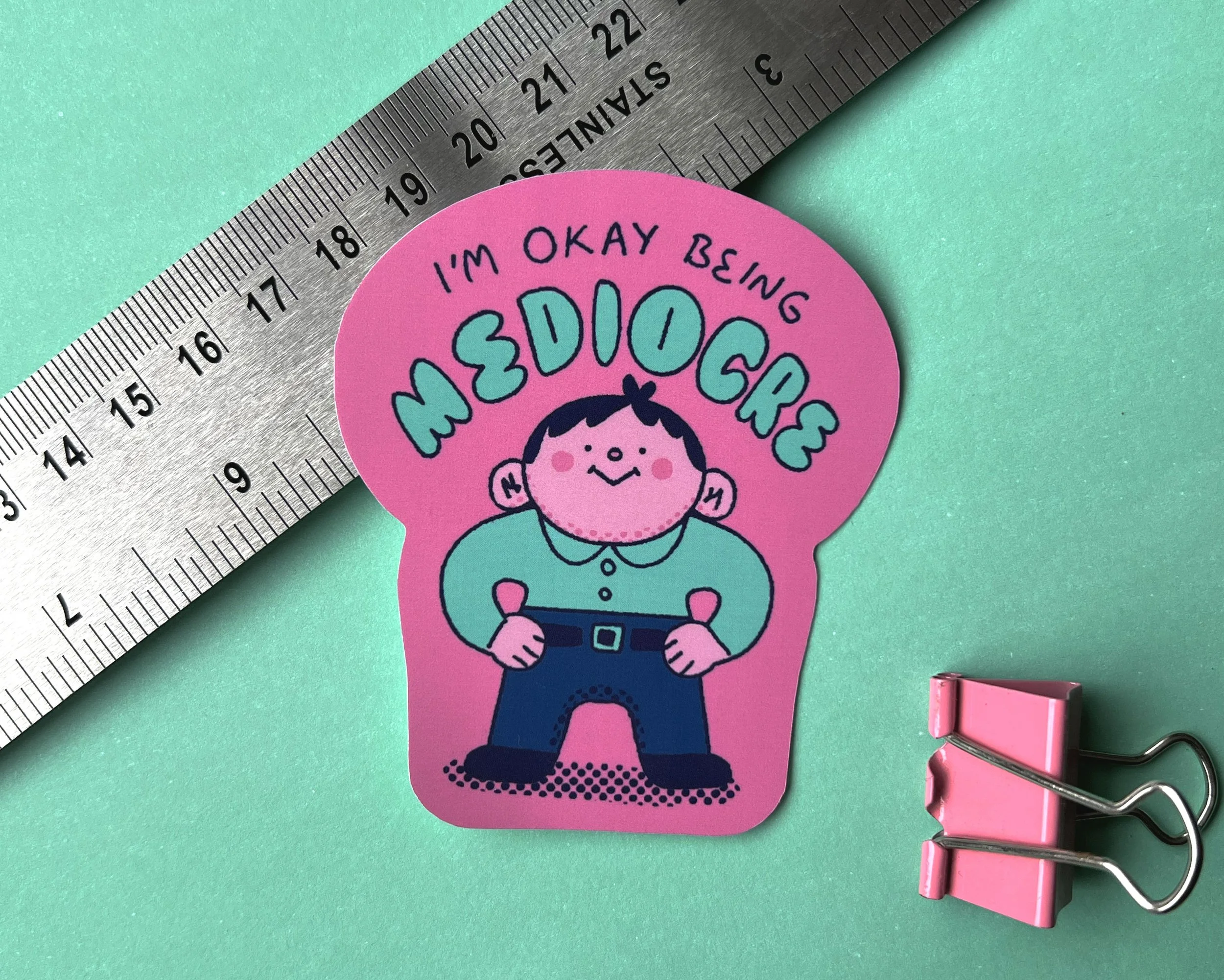 Mediocre Sticker