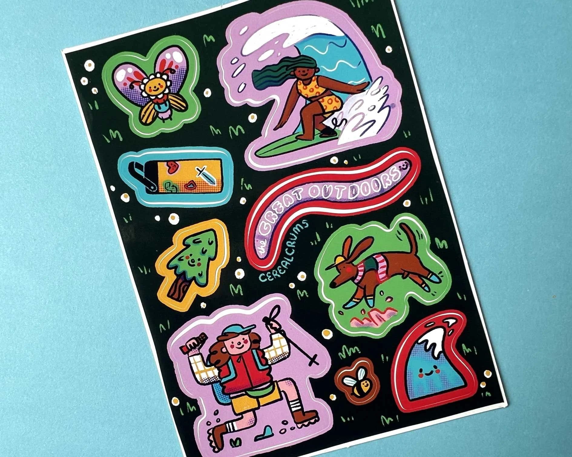 Great Outdoors Sticker Sheet