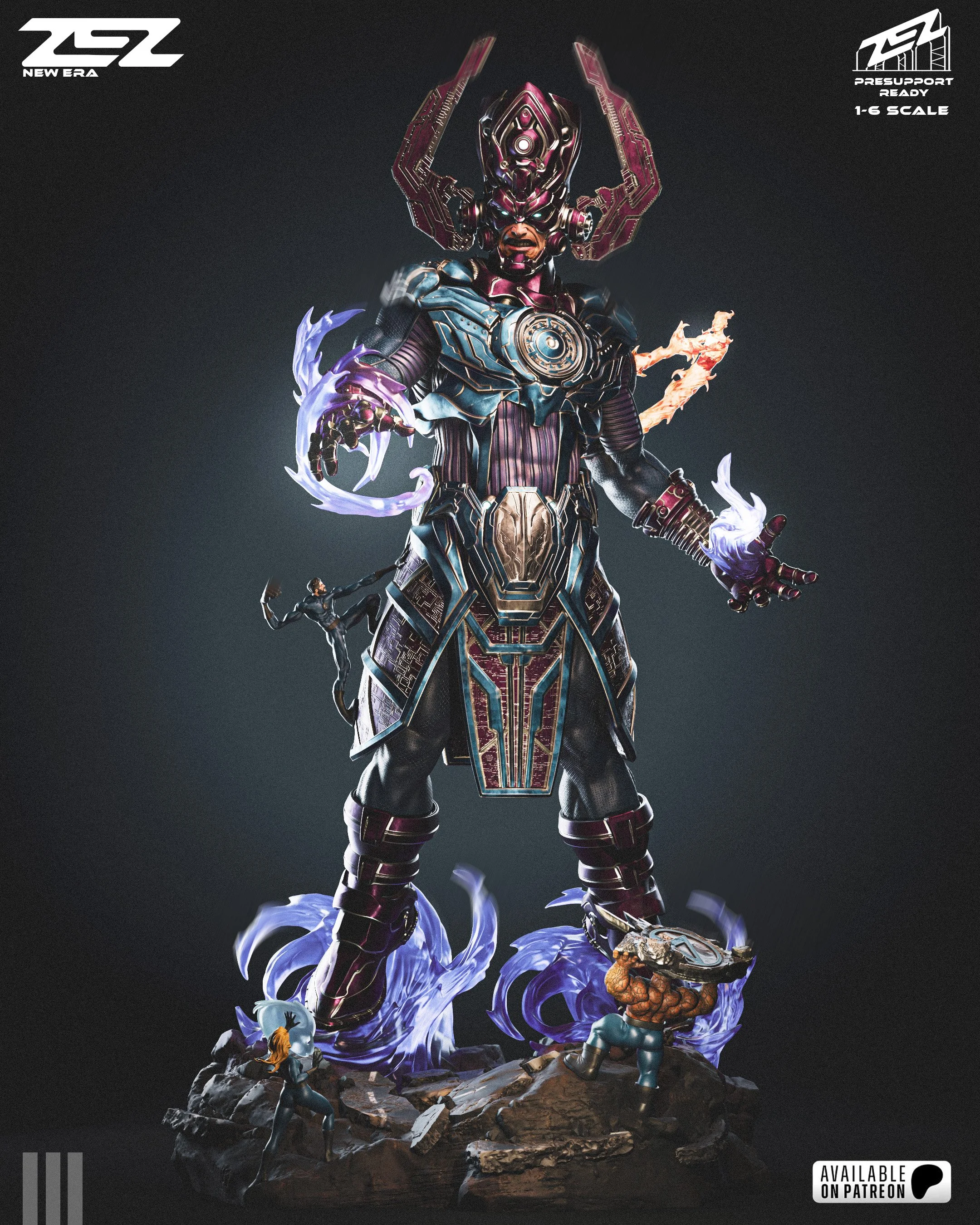 Galactus Premium Resin Statue — Made To Order