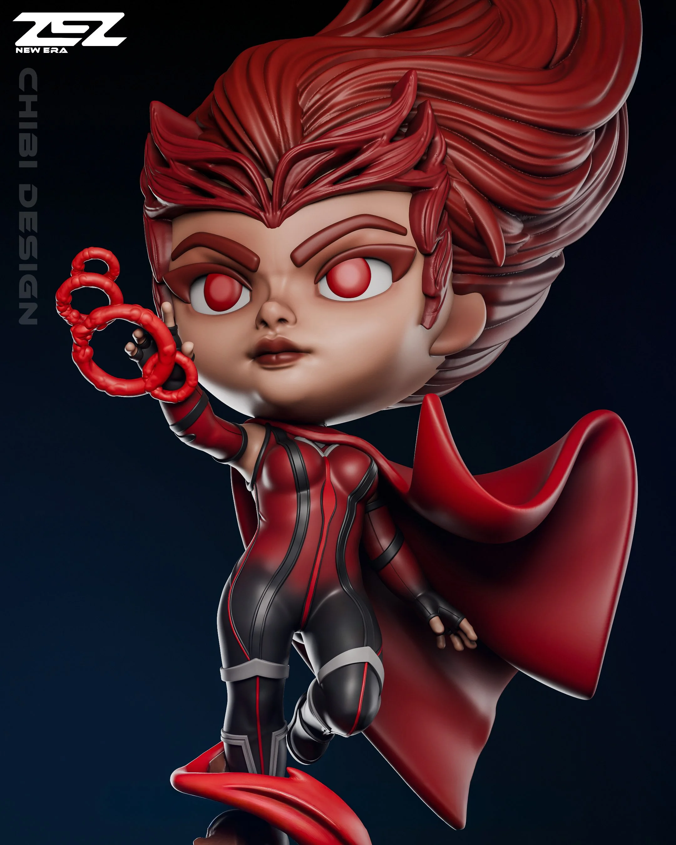 Chibi Scarlet Witch Resin Figure