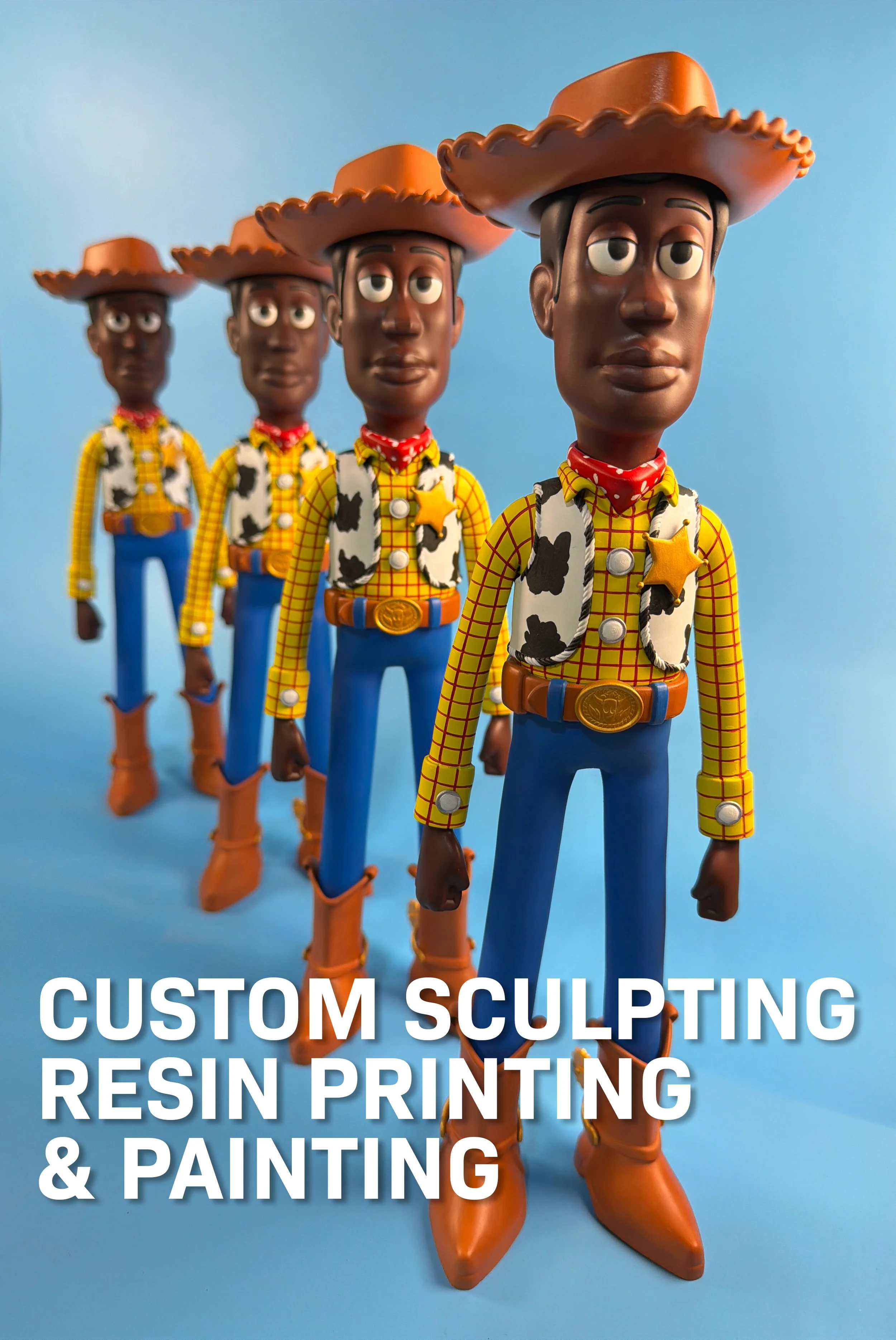 Custom Resin Printing, Painting, and Sculpting — Project Deposit