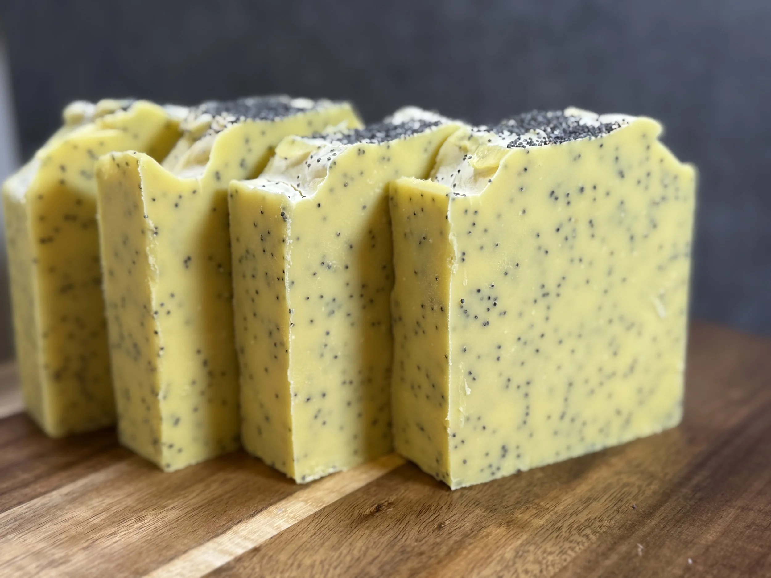 Lemongrass Poppy Soap