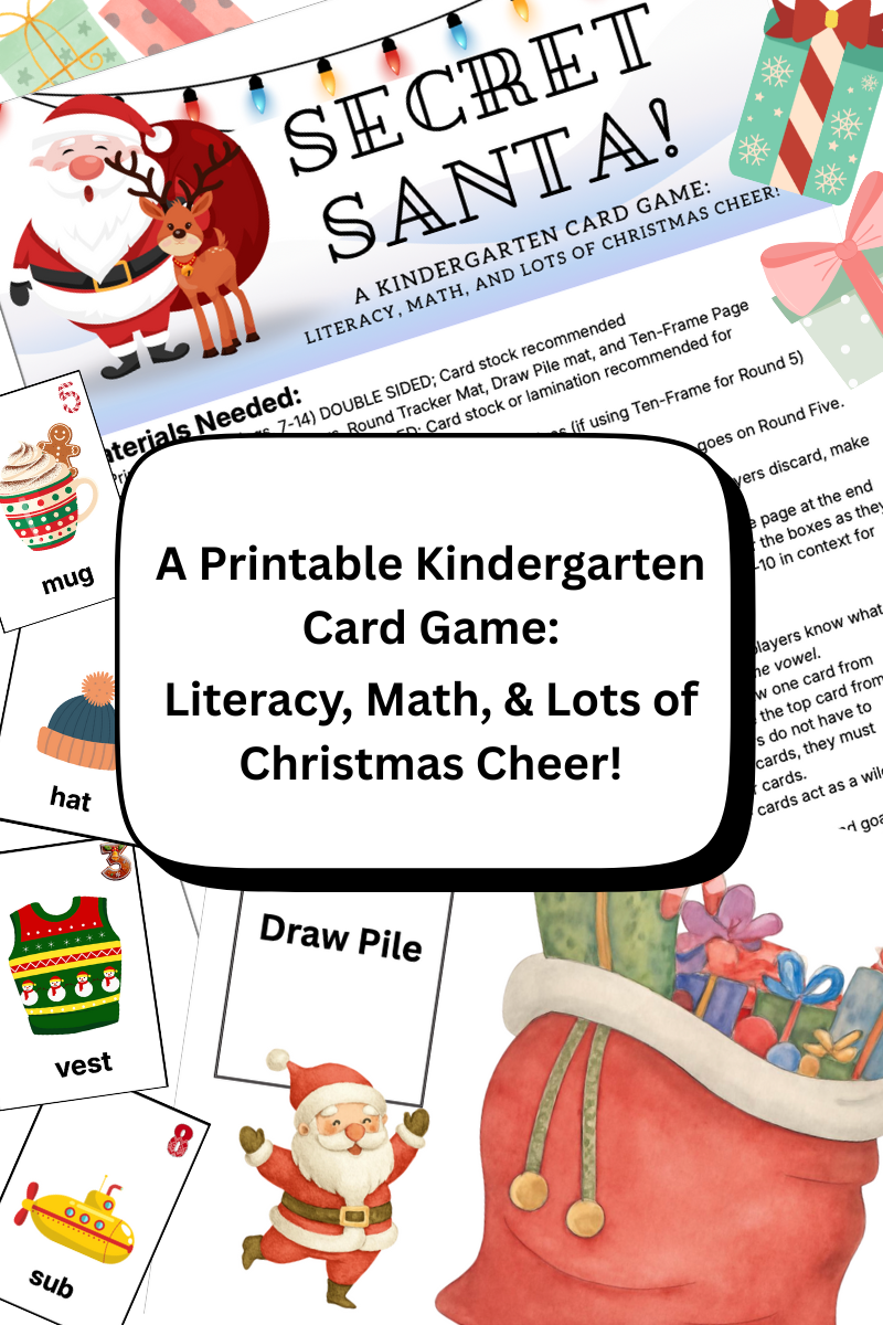 Secret Santa! A Kindergarten Card Game