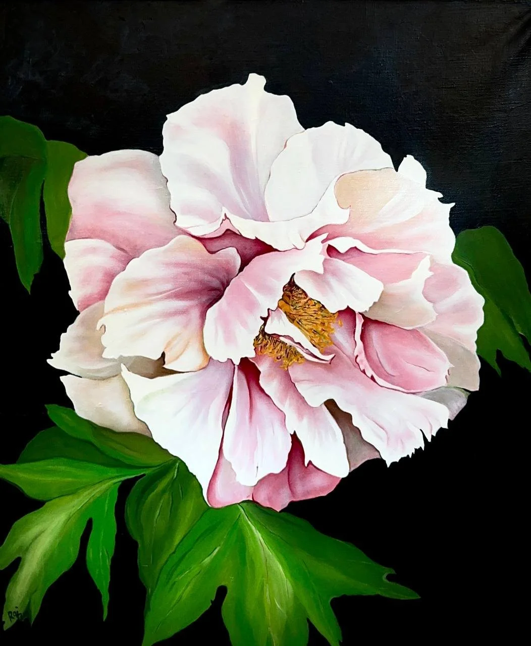 Розовый цветок