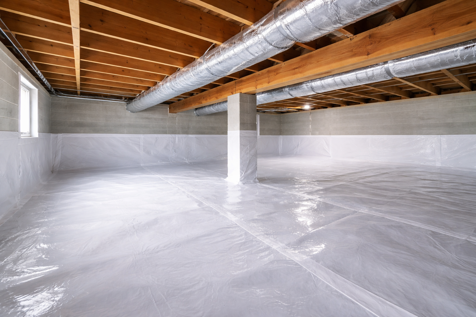 A modern wooden house with a sloped roof, situated on grassy land with small trees, overlooking a lake with mountains in the background at sunset.