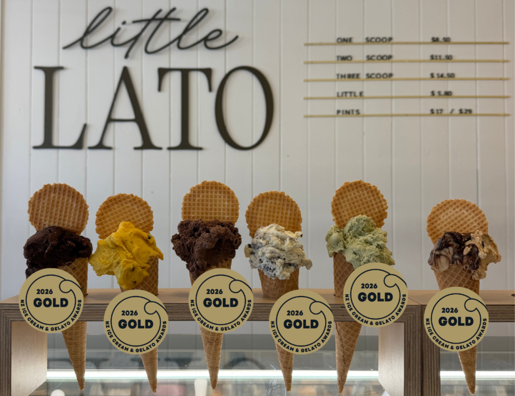 Little 'Lato gold medal winning gelato, Auckland New Zealand.