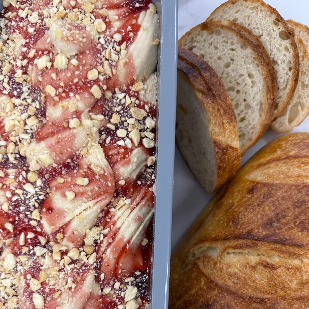 Peanut Butter &amp; Jam Sourdough