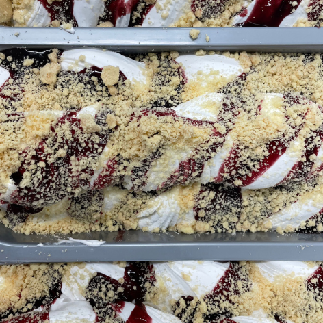 Coconut Boysenberry Crumble (vg)