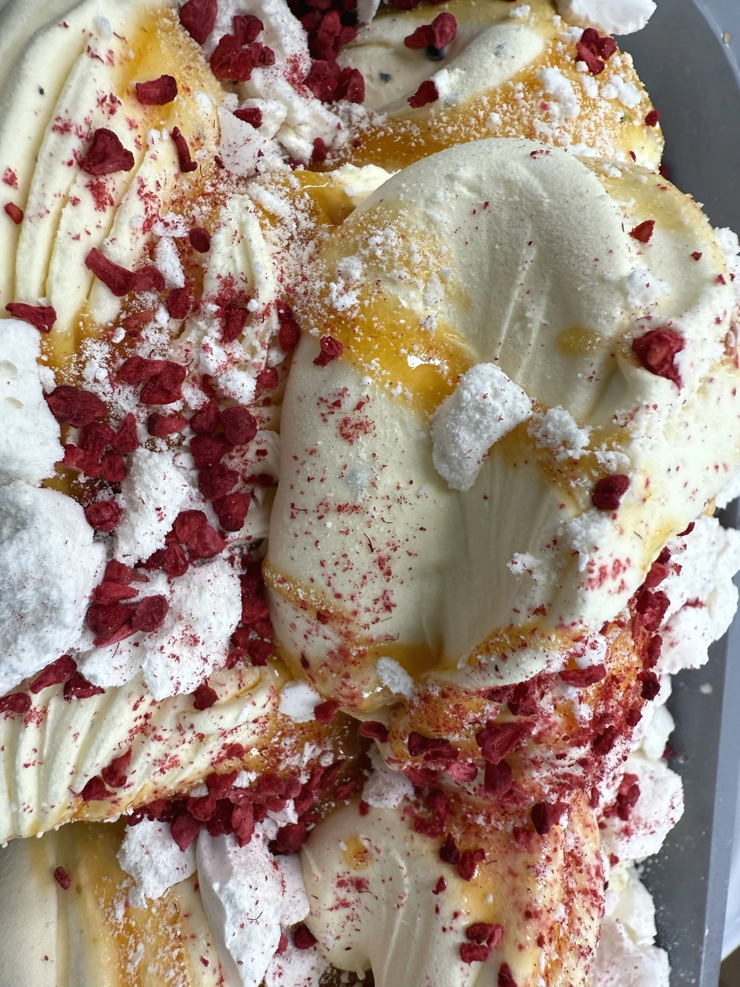 Little 'Lato silver medal winning Summer Pavlova gelato, Auckland New Zealand