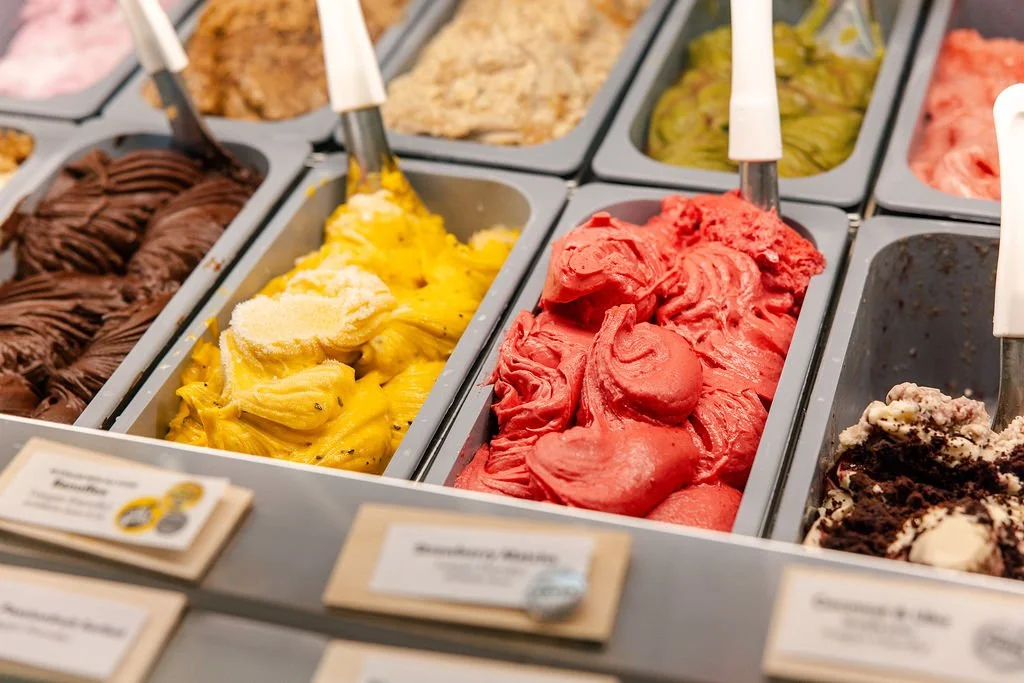 Dairy free gelato flavours at Little 'Lato, award winning gelato NZ