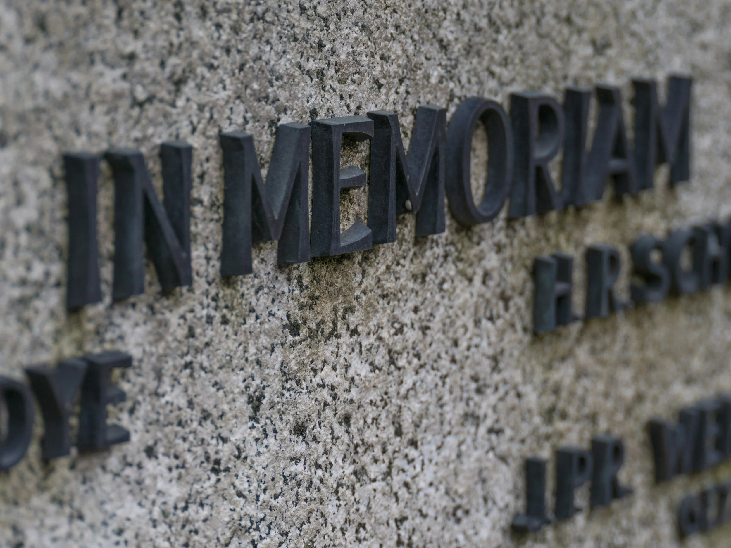 How do we remember those we have lost