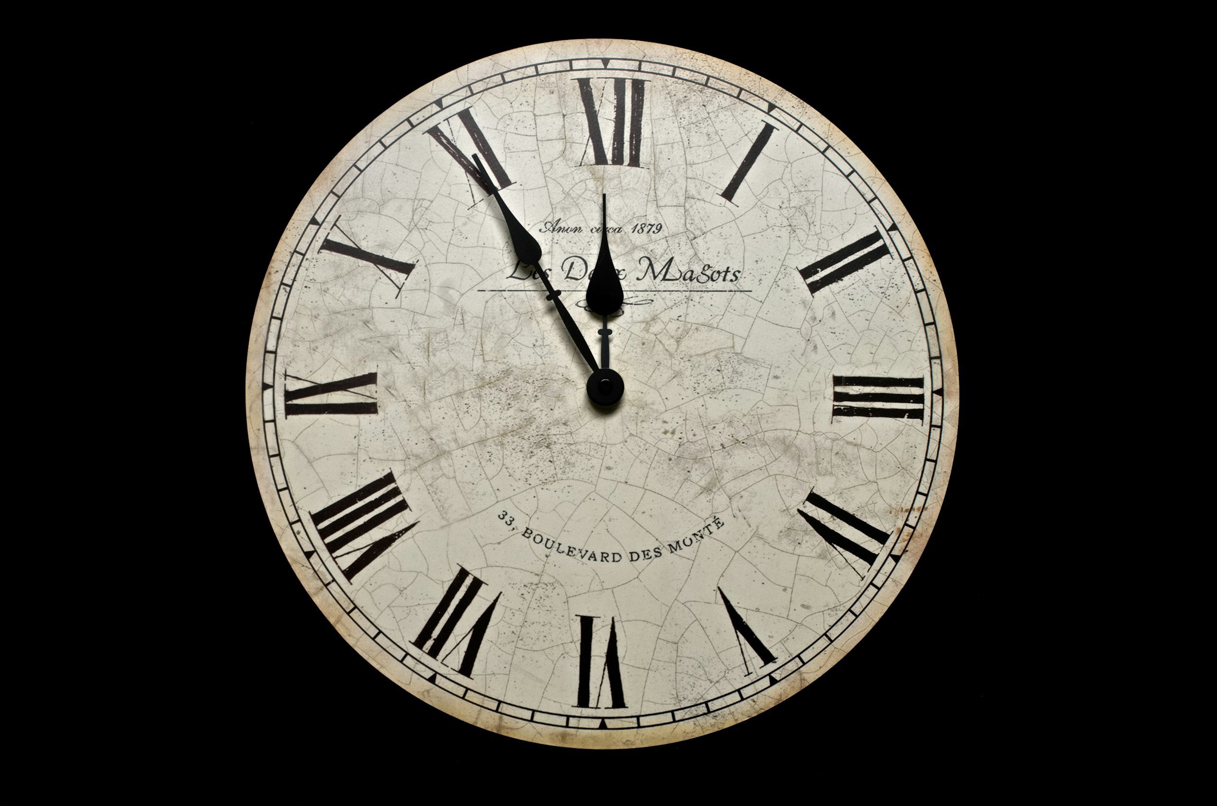 When time stands still…