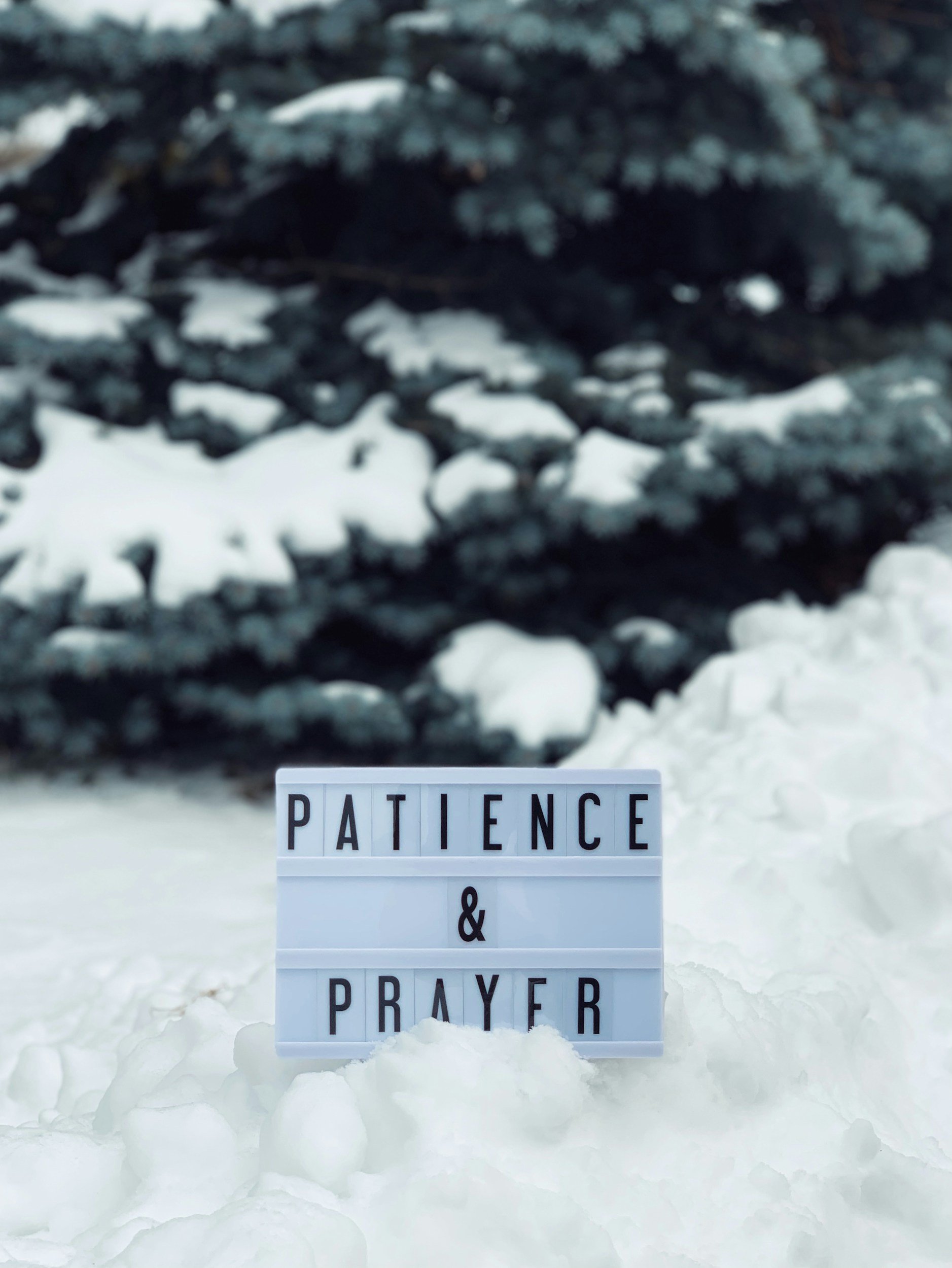 Lord help me with patience