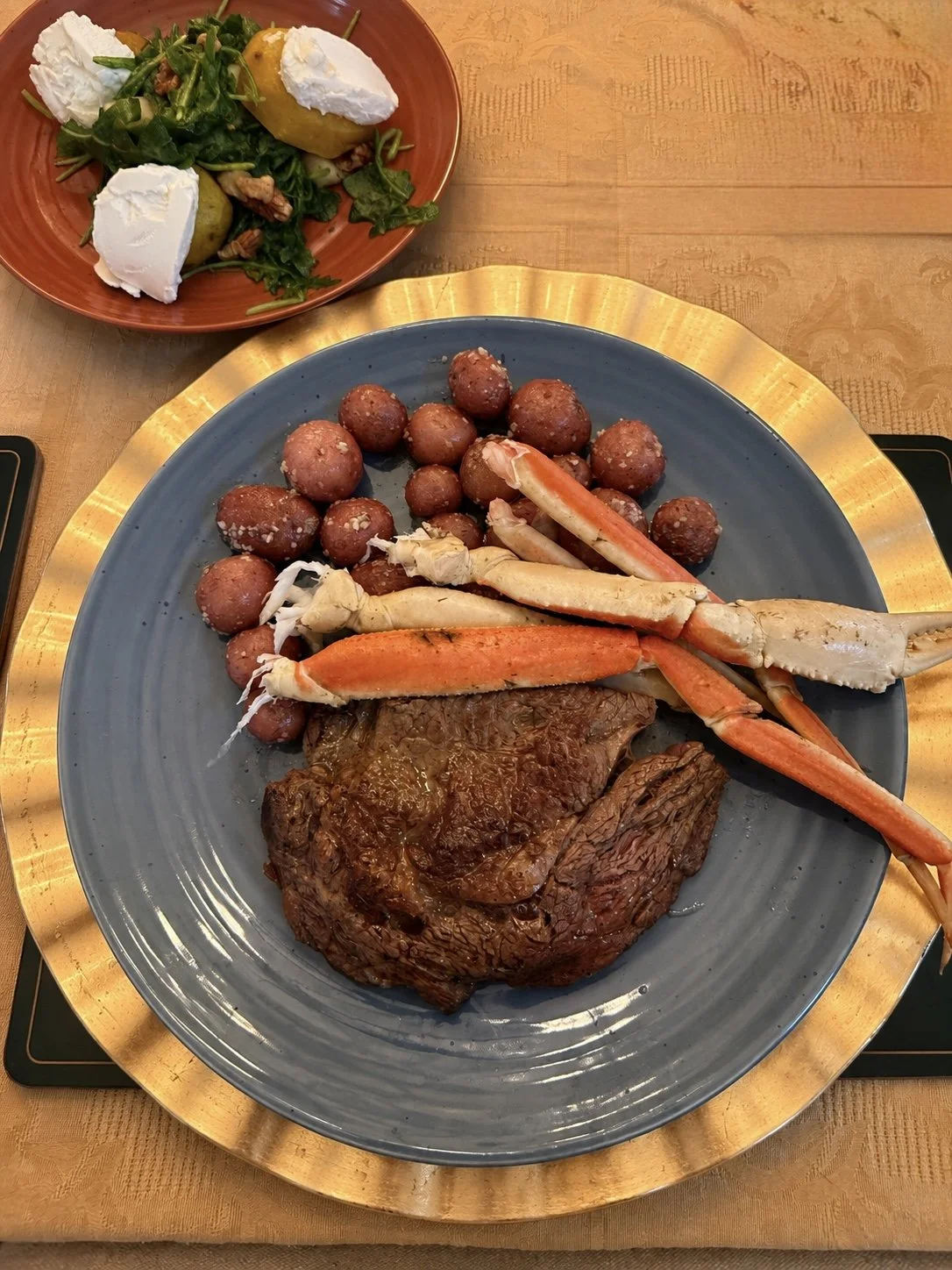 A good meal goes a long way